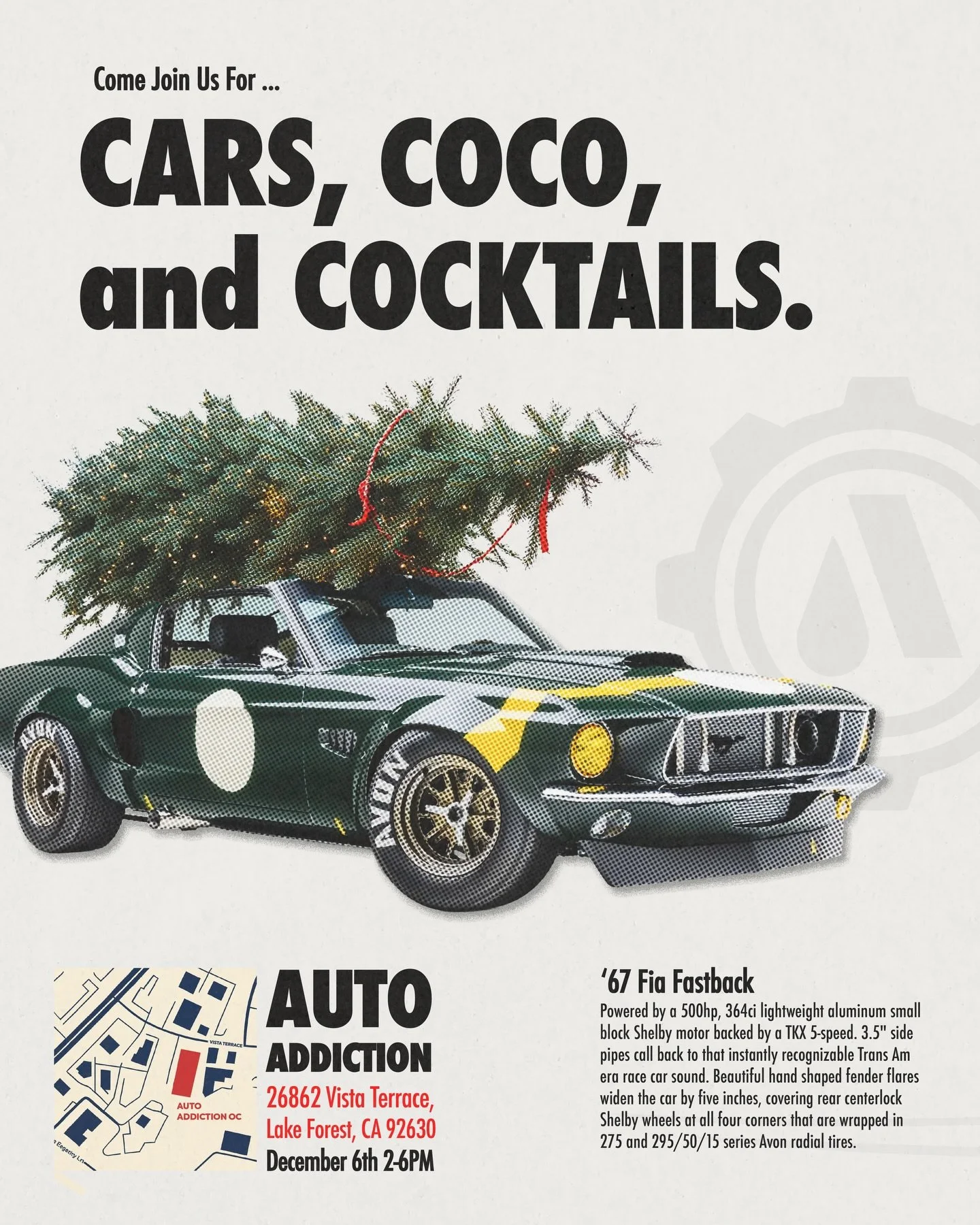 Illustration 3: Cars, Coco, and Cocktails