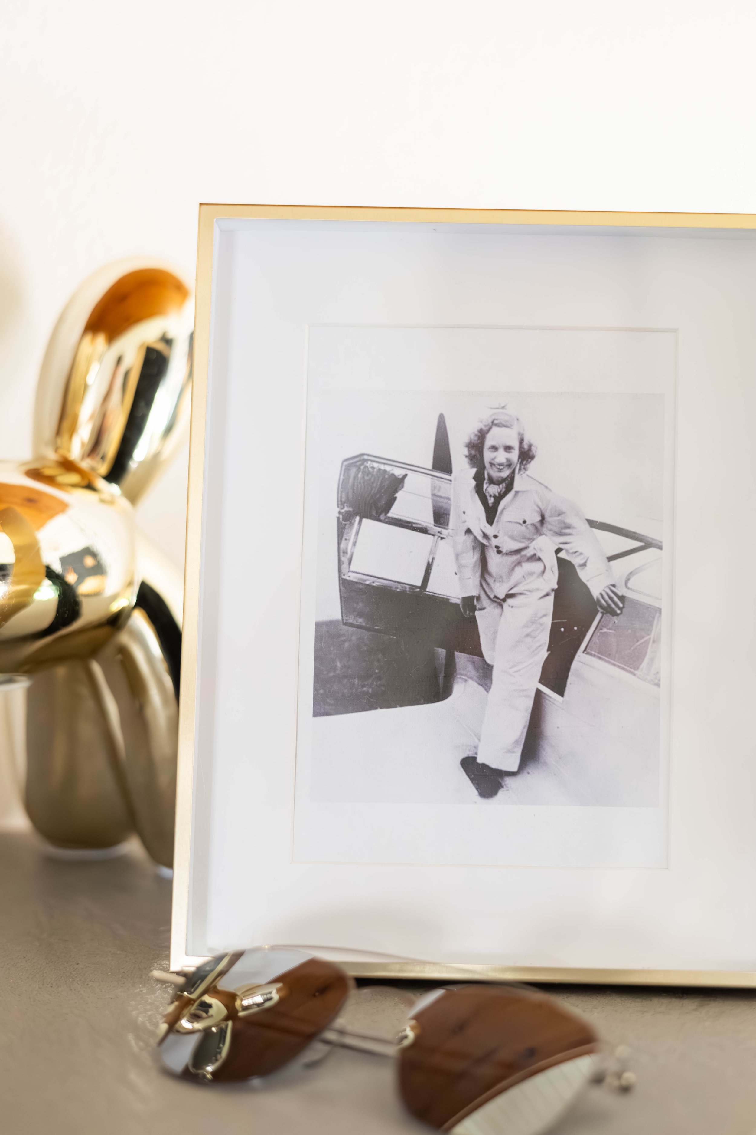 Beryl Markham. I read her book, "West with the Night," when I was 22 and have several copies of it throughout the house. She was a fine human-being and amazing pilot.