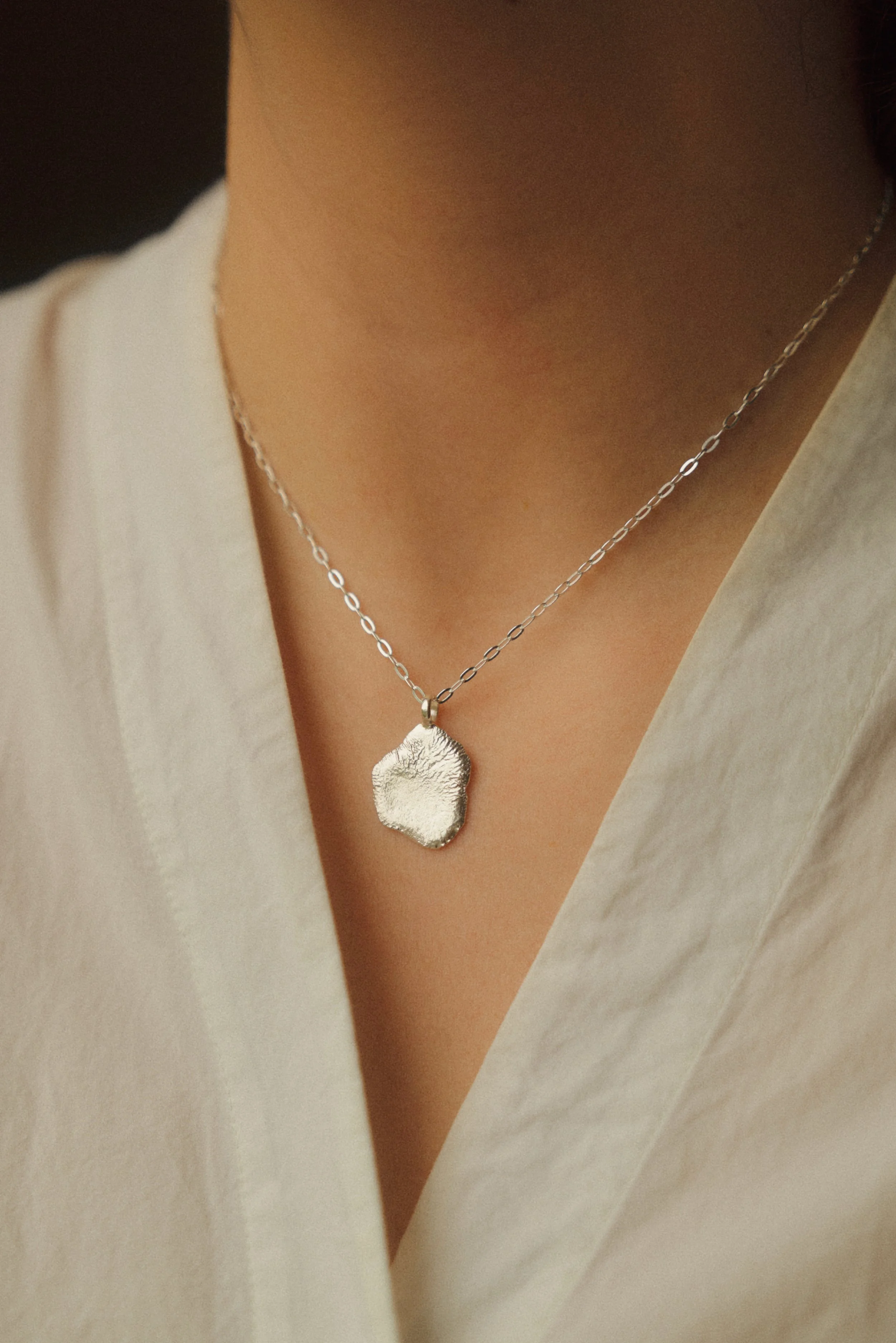 Symone Necklace | Silver