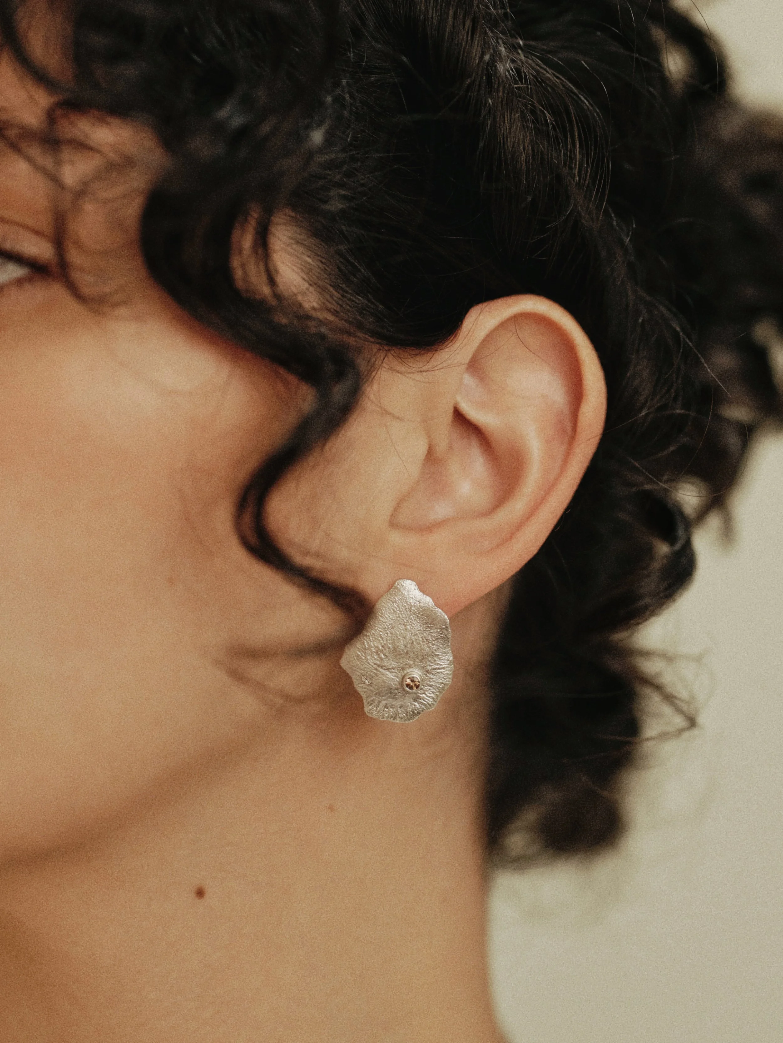 Symone Gemstone Studs | Silver
