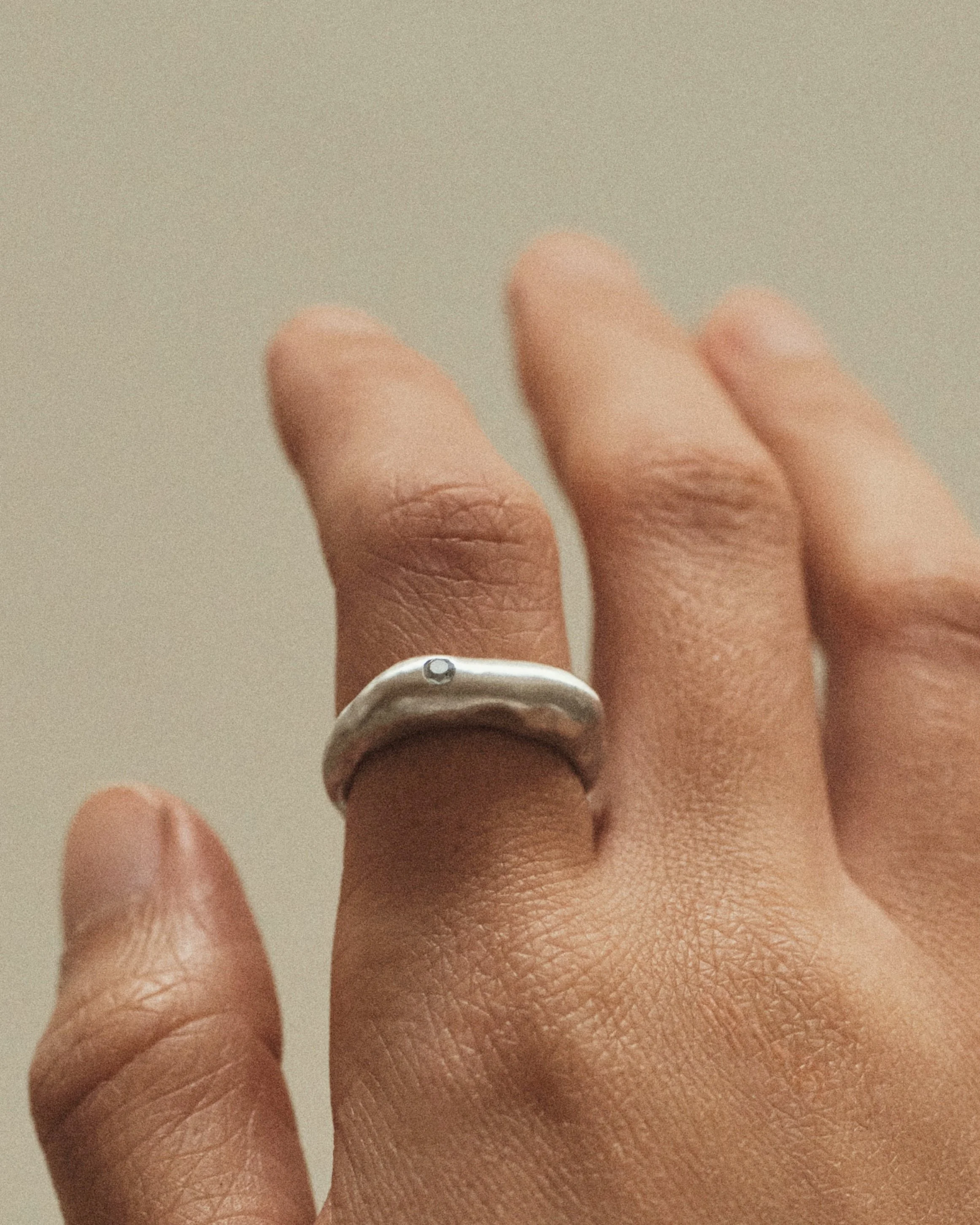 Willow Gemstone Ring | Silver
