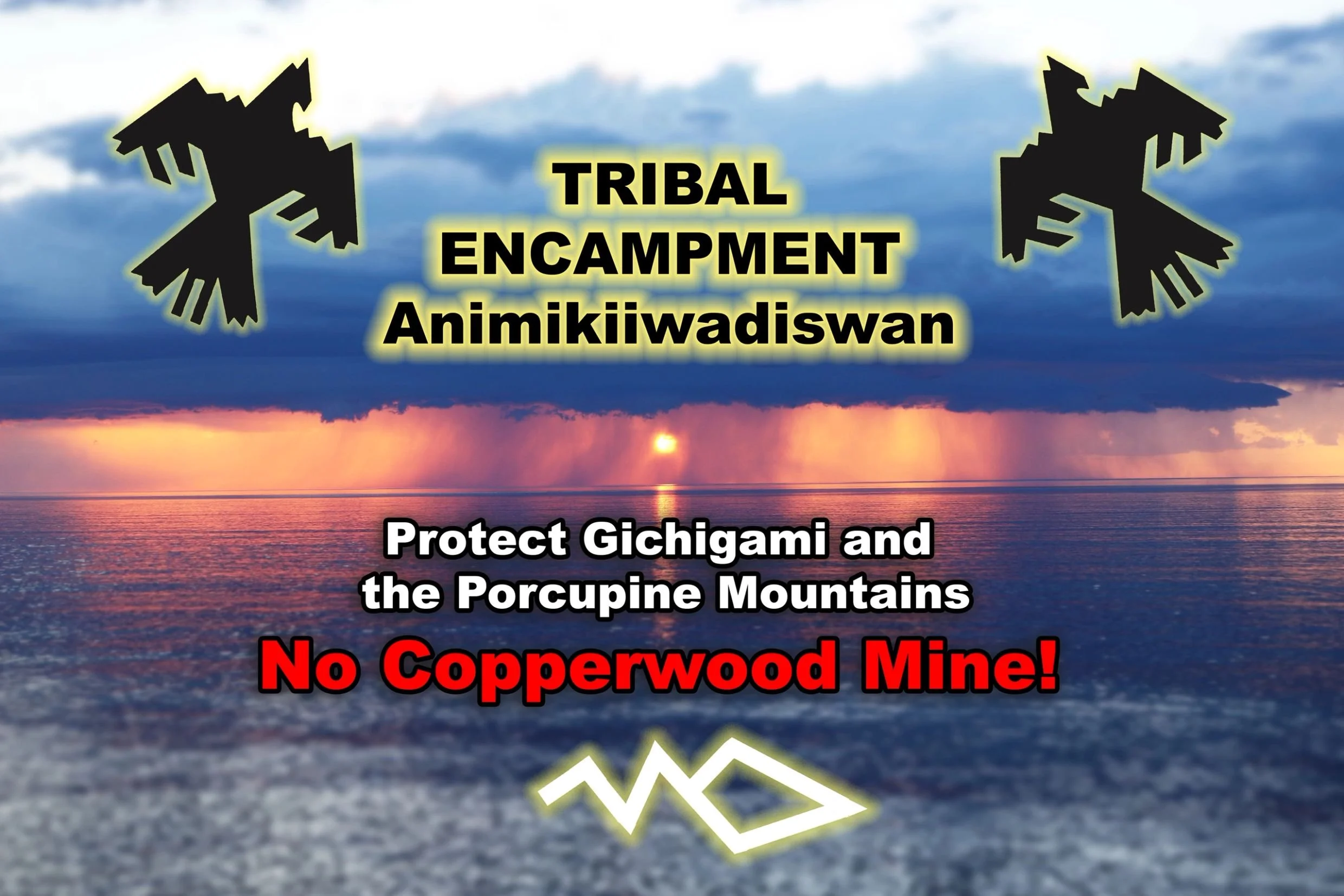 Tribal Encampment Animikiiwadiswan