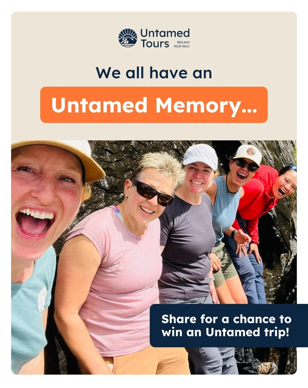 Some memories live with you long after the trail ends.

They come out at dinner tables, campfires, and random Tuesday afternoons when you catch yourself smiling at nothing.

What if sharing yours could win you something pretty unreal?

📣 Starting Ma