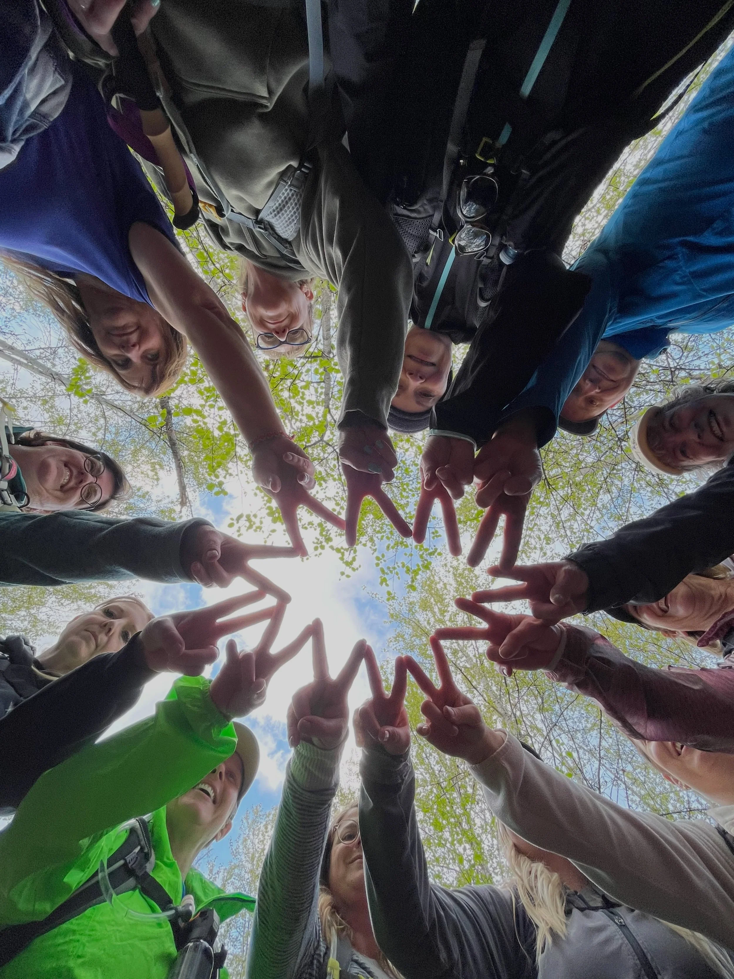 Thanks Jess and Jojo for this amazing photo! We have two more weeks left of hike nights GP. 

What a great group!