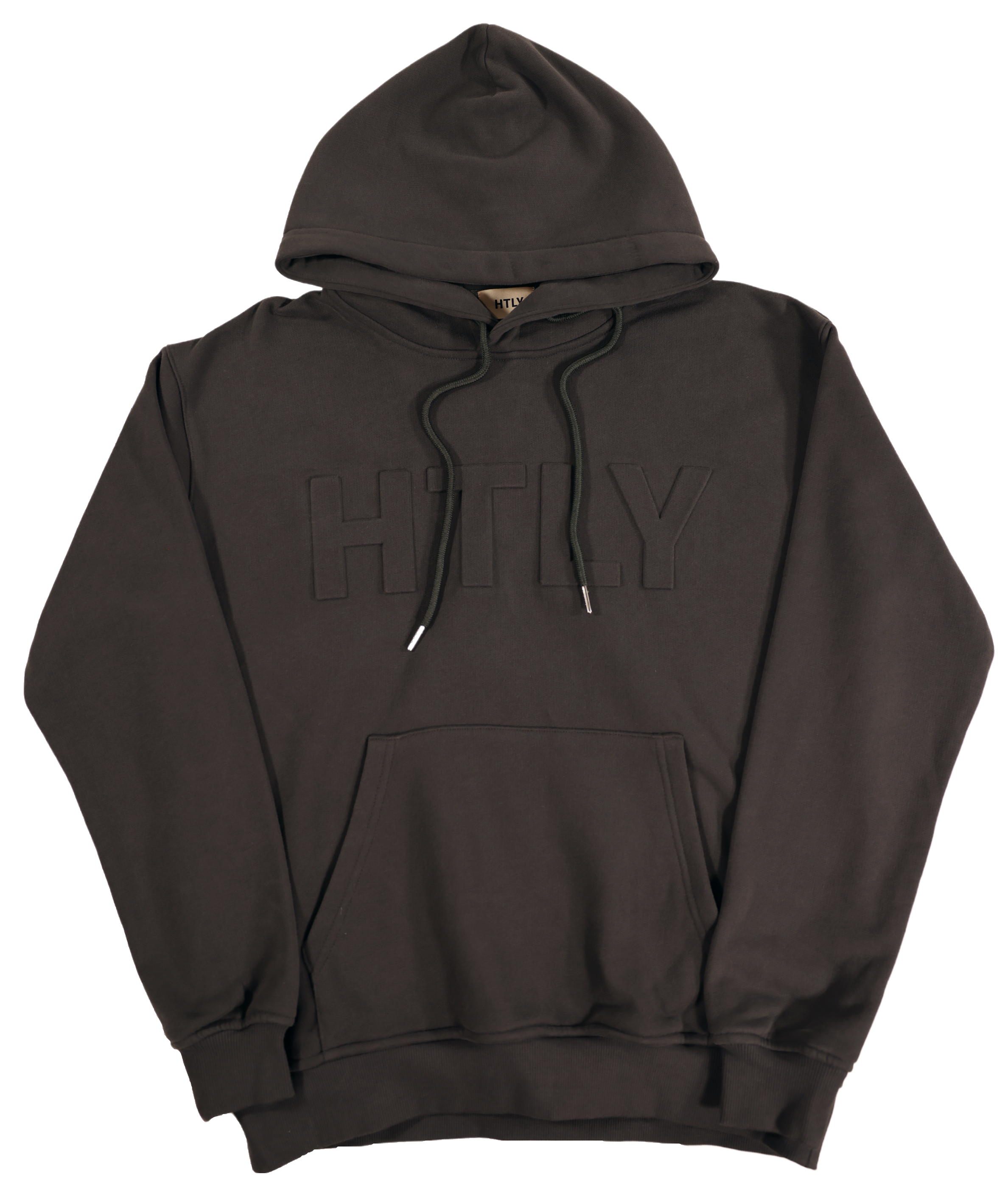 Charcoal - HTLY Signature Embossed Hoodie