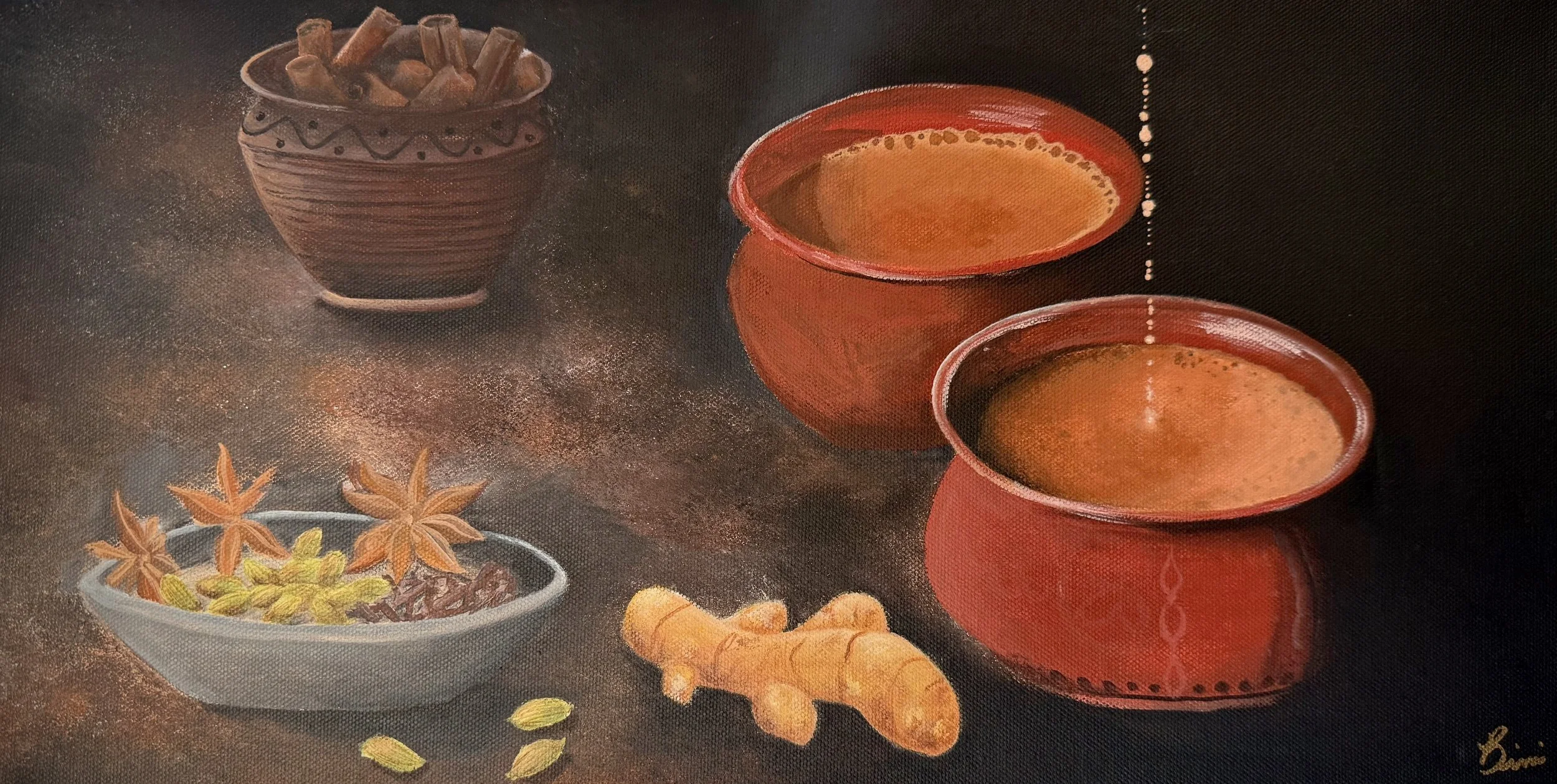 BiniSebastian_magic of chai_acrylic_10x20_2026.jpeg