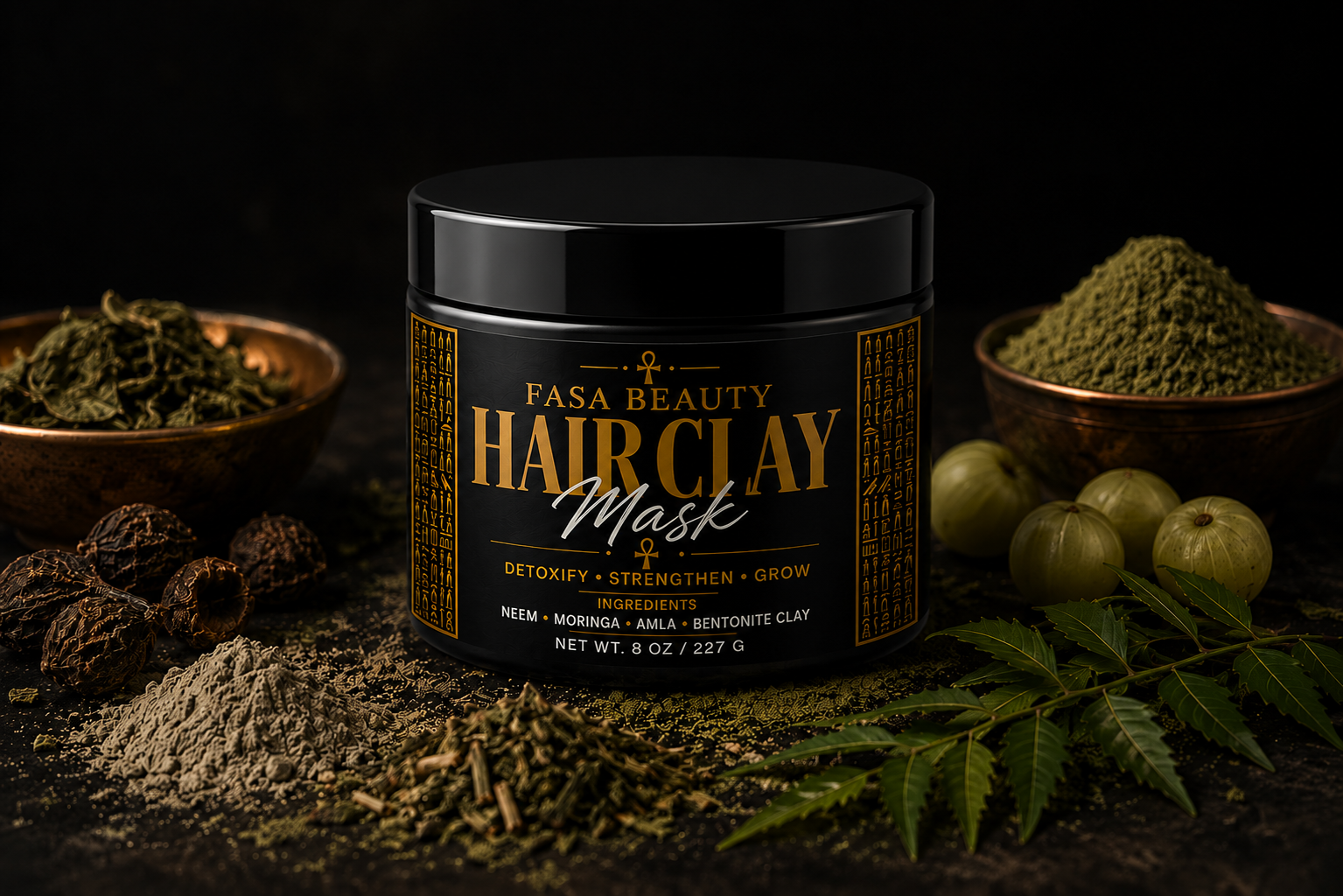 Hair Clay Mask 8 oz.