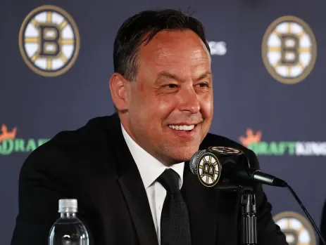 Marco sturm head coach of boston bruins in press conference