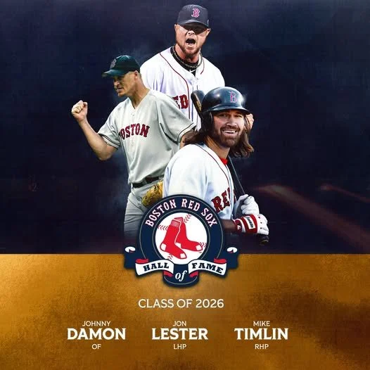Red Sox Hall of Fame Welcomes Johnny Damon