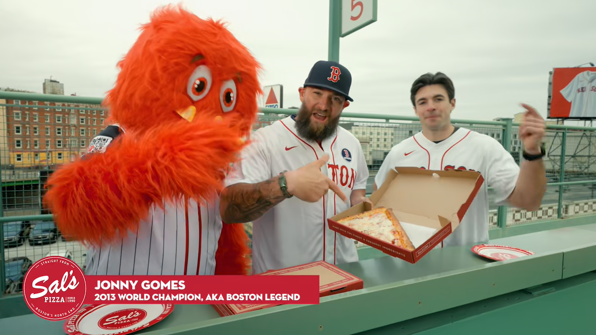 Jonny Gomes x Sal's Pizza Commerical