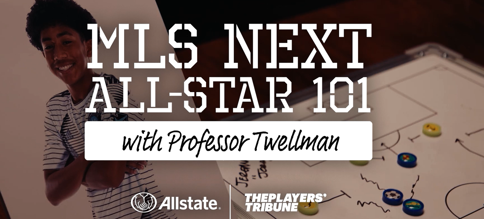 Taylor Twellman in an ad for Allstate.