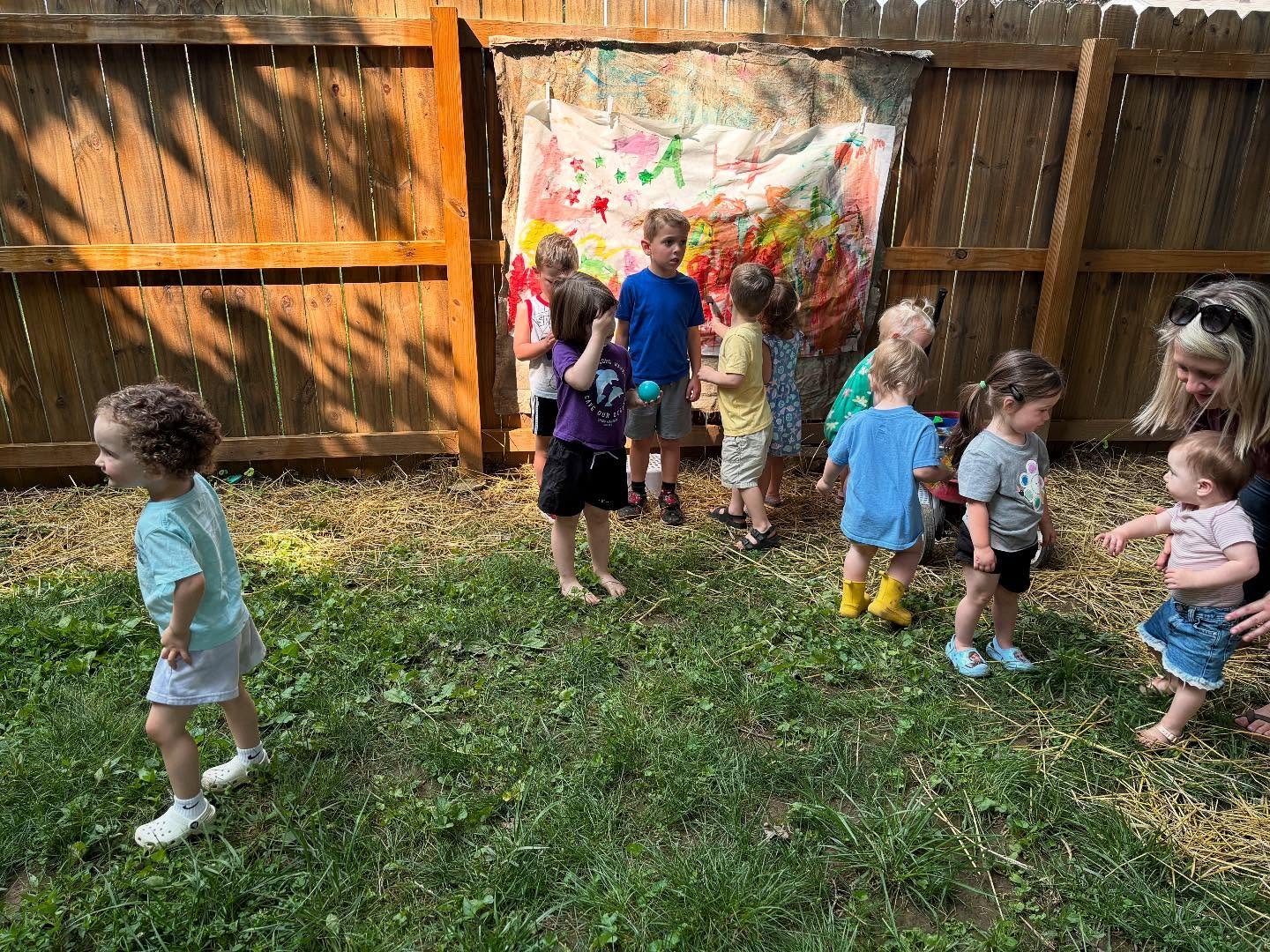 the closest thing to a group photo we could swing this morning 🤪🤪🤪🤪