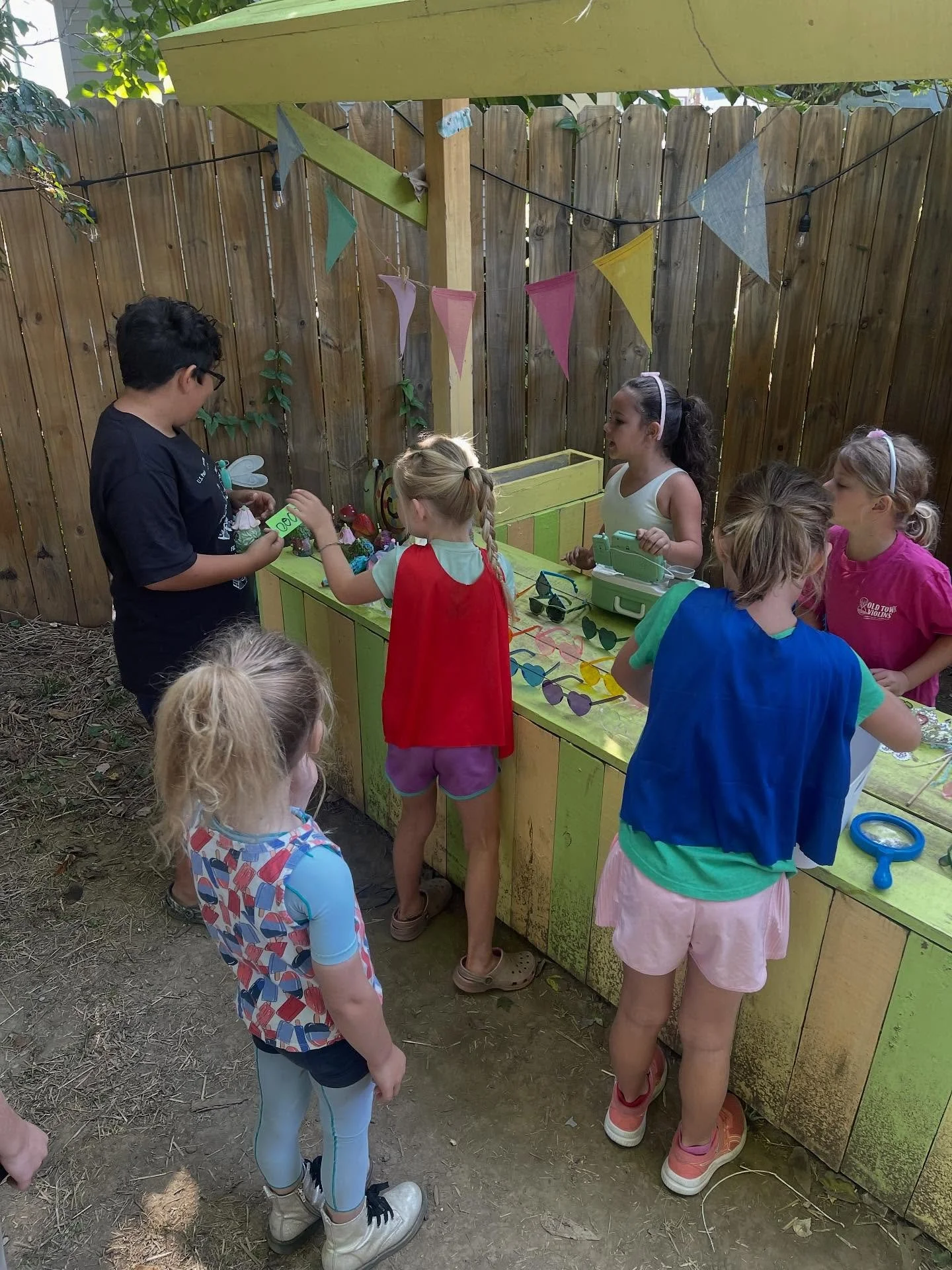 another week of homeschool club flew by! we celebrated birthdays, built our team projects, and dove into how we can be strong teammates with concepts like communication &amp; compromise🥹🥳 in their free time, they sold all kinds of goodies at the st