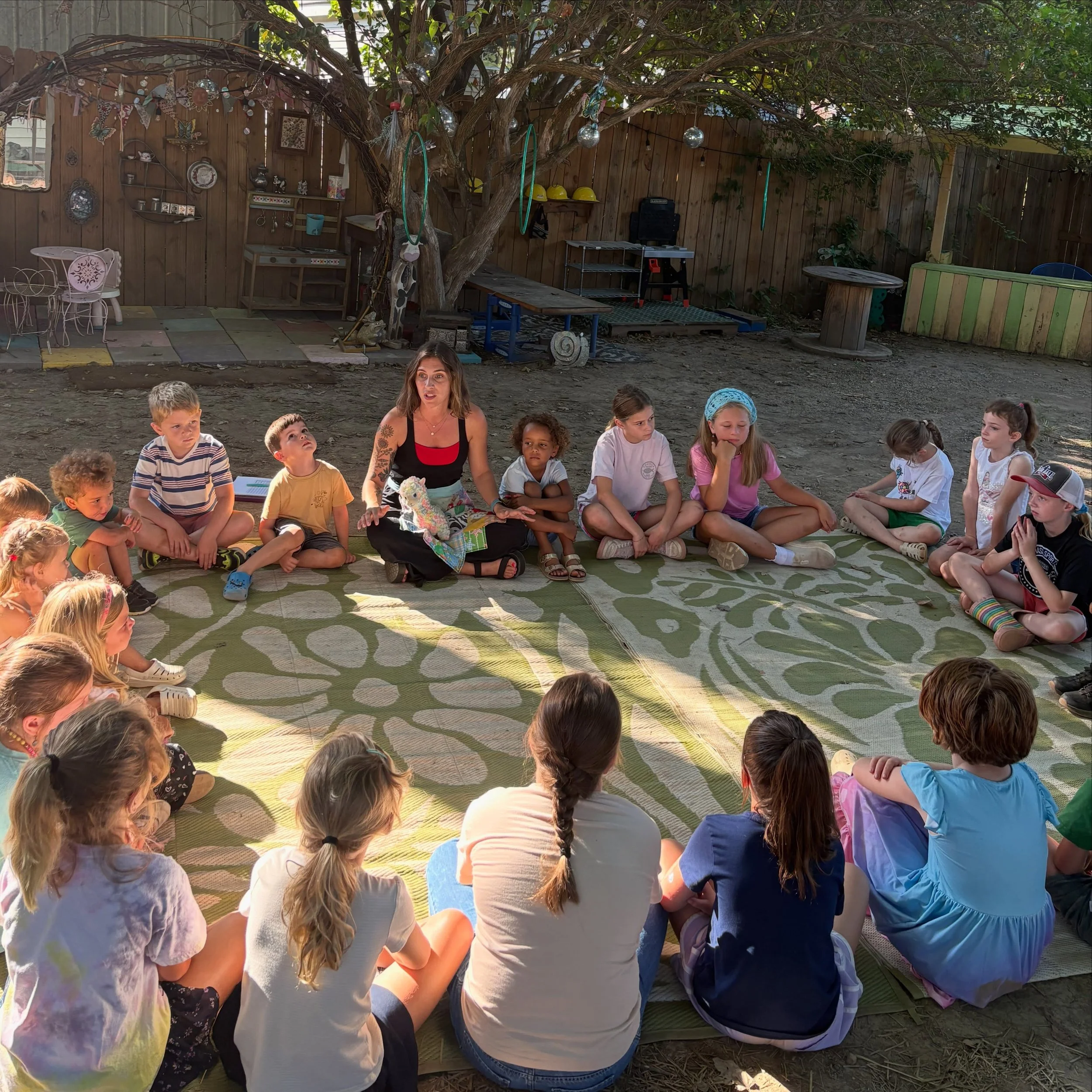our last circle of our first week🥹