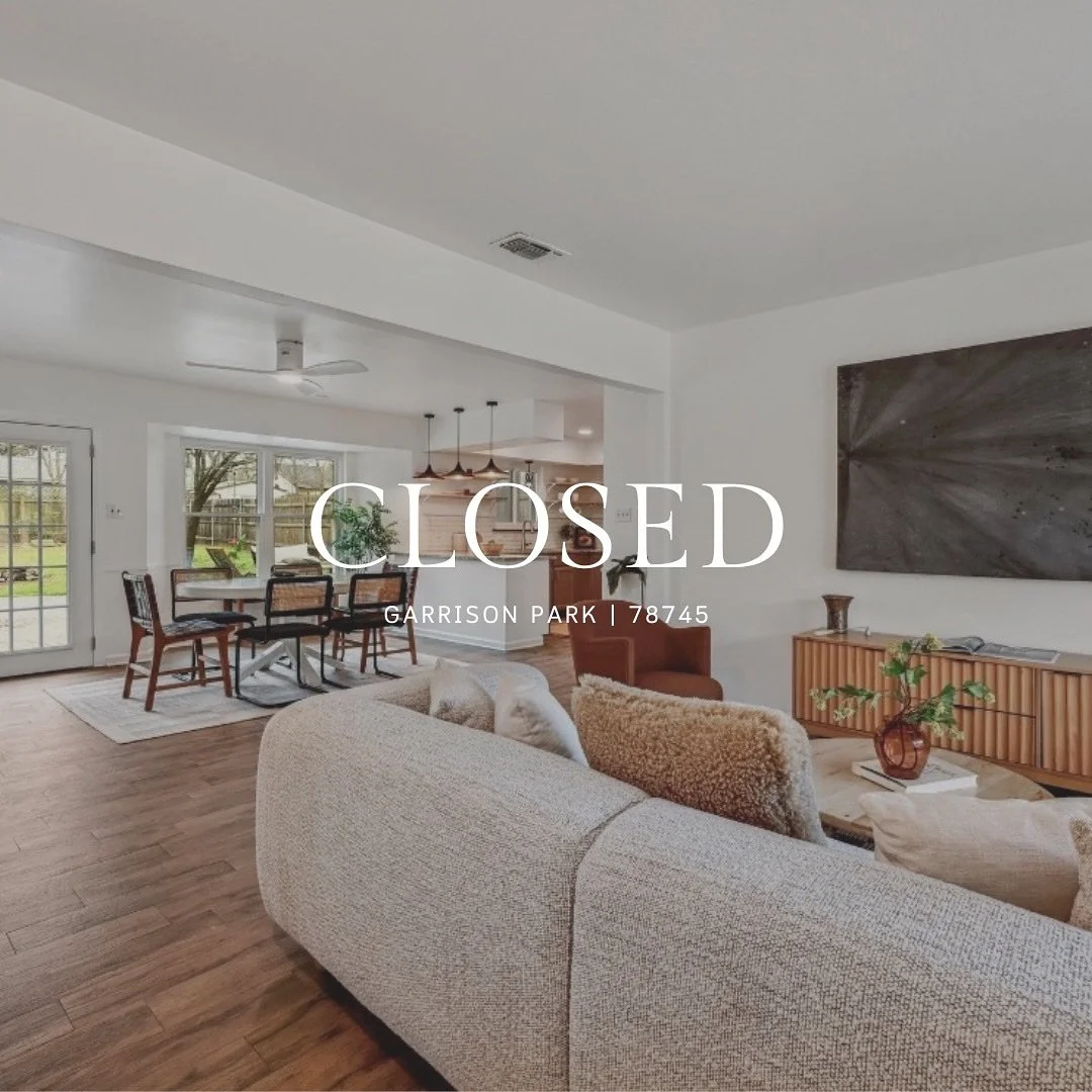Just sold in South Austin! | I&rsquo;m so happy for my clients and can&rsquo;t wait to see them make this space their own. ✨

Buyer Representative
Listed By: @henryvallesatx (a joy to work with!) 

Morgan Cantu 
940 577 4161
www.morgancantu.com

#gar
