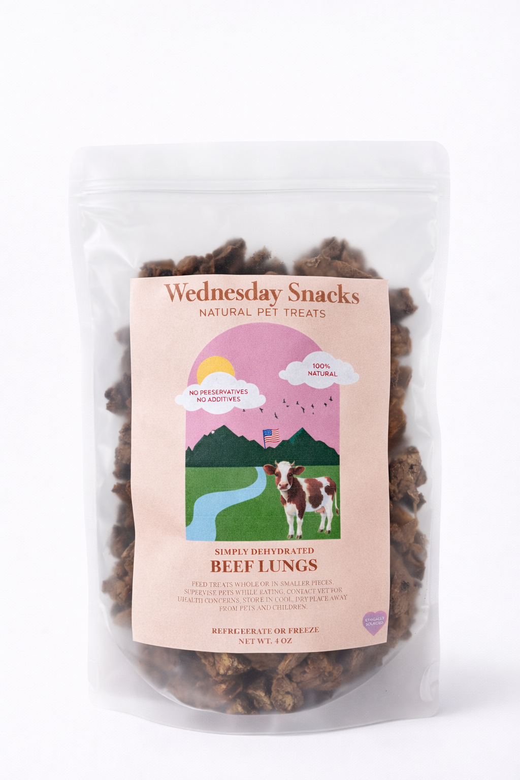 DEHYDRATED BEEF LUNG