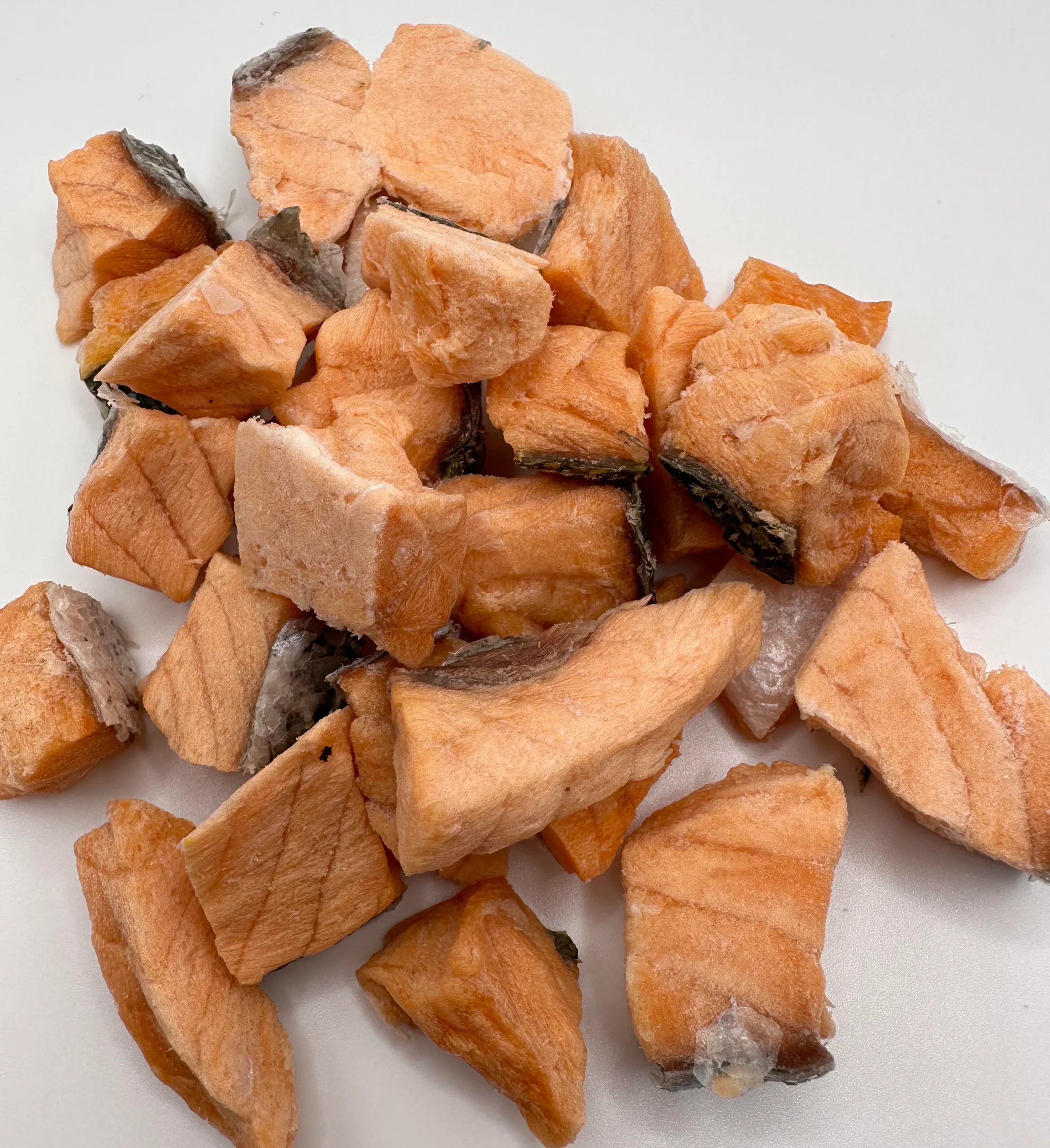 FREEZE DRIED SALMON CUBES