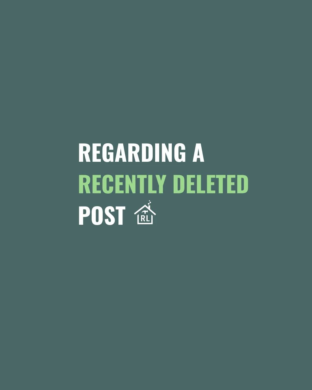 About that deleted post... 👀
We had to keep everyone on their toes for a minute.
April Fools 😅

No, we are not removing our &ldquo;We&rsquo;re Your Neighbors&rdquo; post.
And no, we are not here to start neighborhood drama either.

We just wanted t