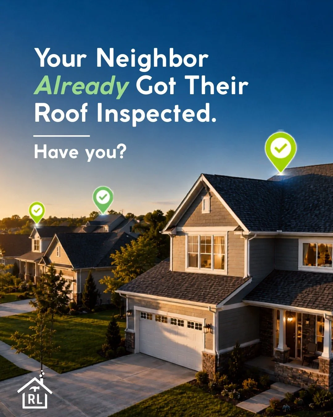 Roof inspections are one of the easiest ways to keep your home protected, especially during storm season...

📍 If you&rsquo;ve been seeing our yard signs, trucks, or reps around your neighborhood lately, feel free to come say hi! We&rsquo;ve been ou
