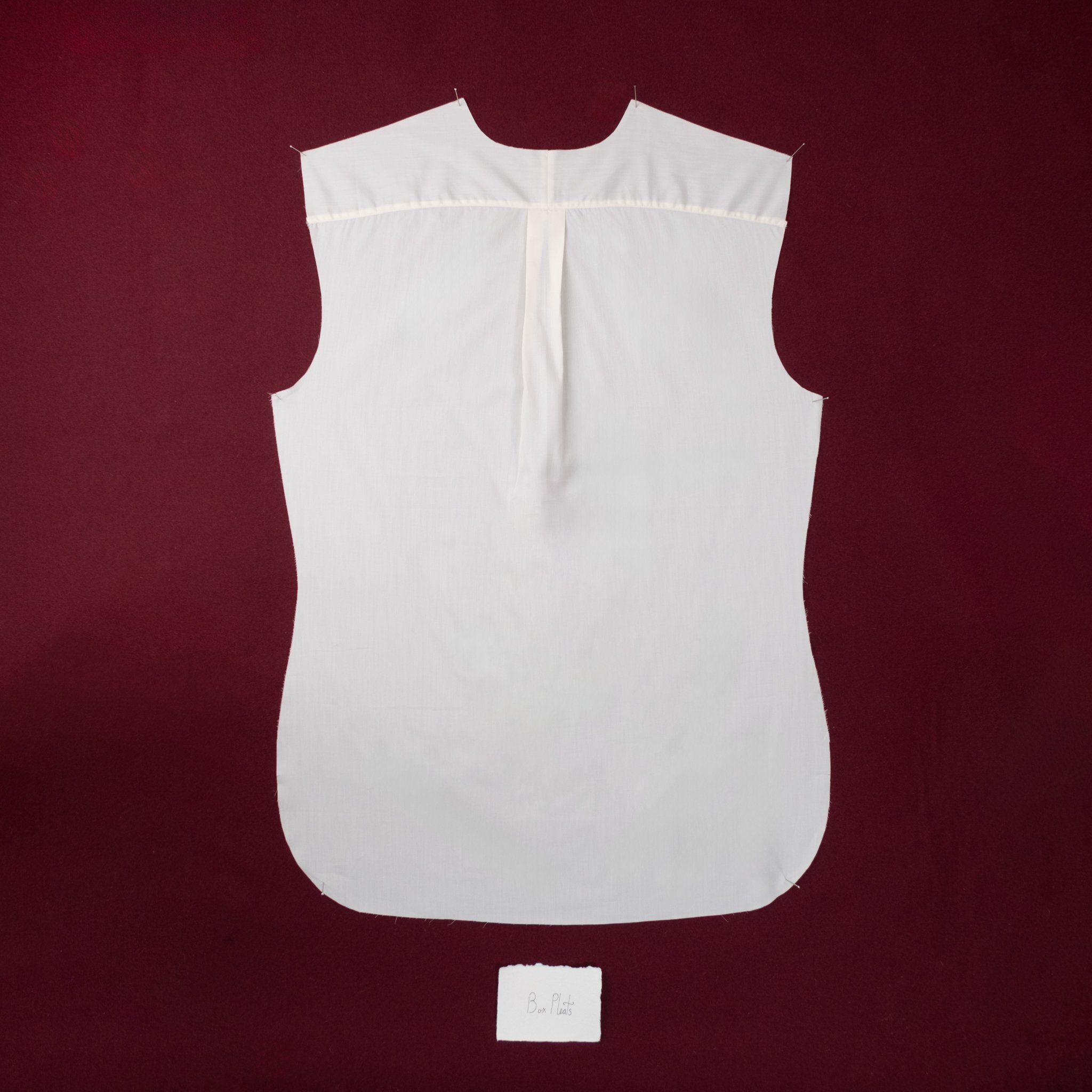 Box Pleats
A large fold of fabric at the center of the
back, This pleat offers more fullness than
the others giving a large range of
movement as well as making the shirt a
fuller fit. The extra movement was used
for sportswear before the invention of