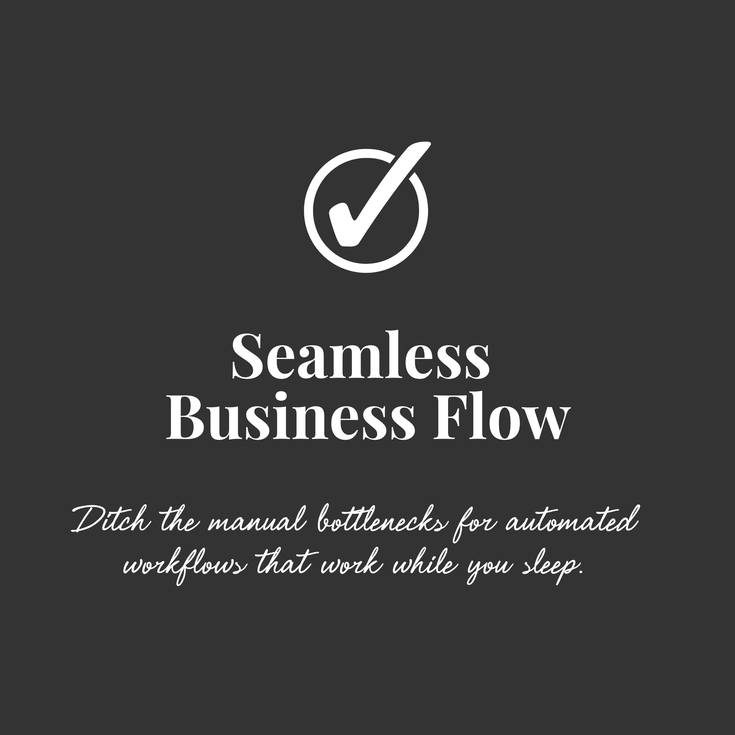 An illustration of seamless business flow and automated systems designed to streamline daily operations for entrepreneurs.