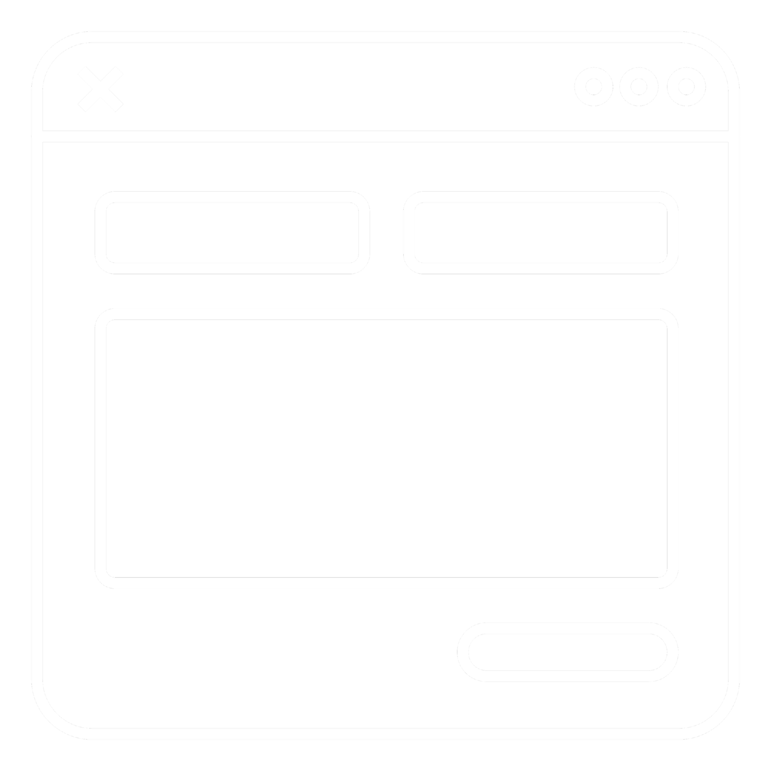 Browser window icon representing the custom Squarespace website build process for small businesses