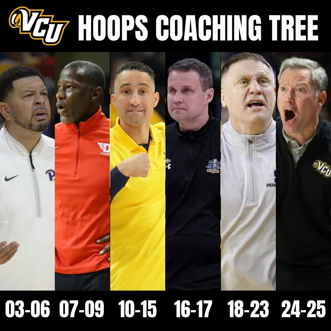 Not sure anyone can argue how good the head coaching has been @vcu_hoops the last 20 plus years. From @coachshakasmart to @rodom6 to @coachwillwade and everyone in between. Safe to say Coach Martelli will keep it going at the Siegel Center. Learn mor
