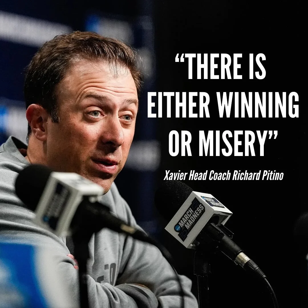 &ldquo;There is either Winning or Misery&rdquo; as @xaviermbb Men&rsquo;s Basketball Coach Richard Pitino talks about 1st year expectations on the latest Full Court Press. Click in our profile link to watch on the Full Court Network You Tube Channel.