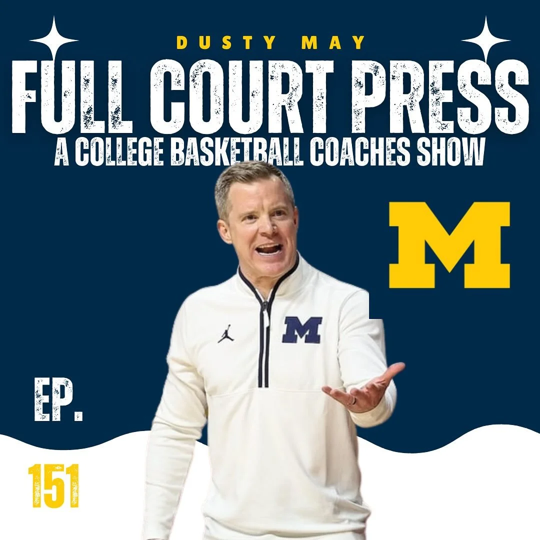 New Full Court Press out with @umichbball @coachdustymay as we talk Michigan hoops, Big Ten basketball, Tom Izzo and Coach Knight on this fun and entertaining episode so click the link in our profile to watch or listen on the Full Court Network.
#mic