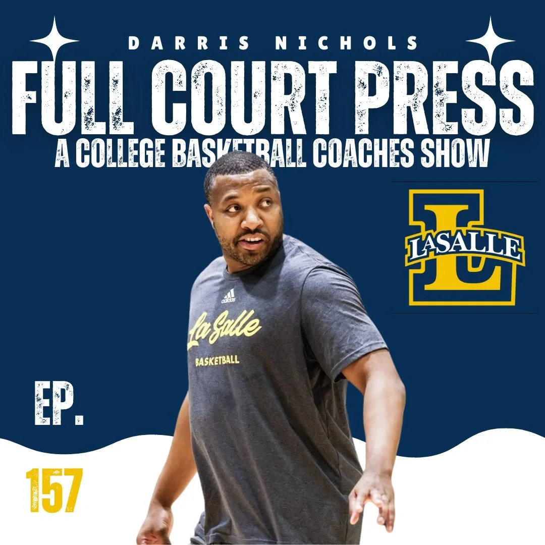 New Full Court Press out with @lasallembb Coach @darrisnichols14 as we talk all things Explorers Basketball, first year expectations and some funny stories regarding college teammates. A lot of great fun and insight so click the link in our profile t