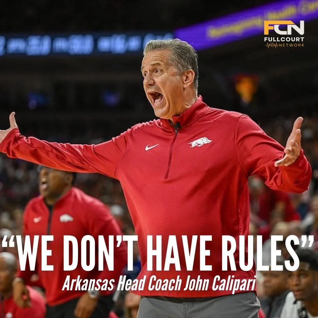 #we don&rsquo;t have rules&rsquo; said Arkansas MBB HC @coachcalark in a recent interview. What happens next for College Basketball? Who can save us?
#collegebasketball #ncaabasketball #collegehoops #ncaab