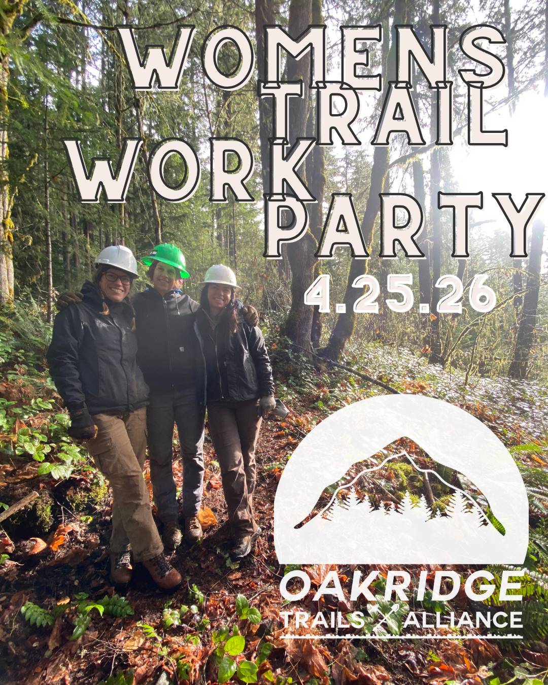 Womens Trail Work Party on Cloverpatch!