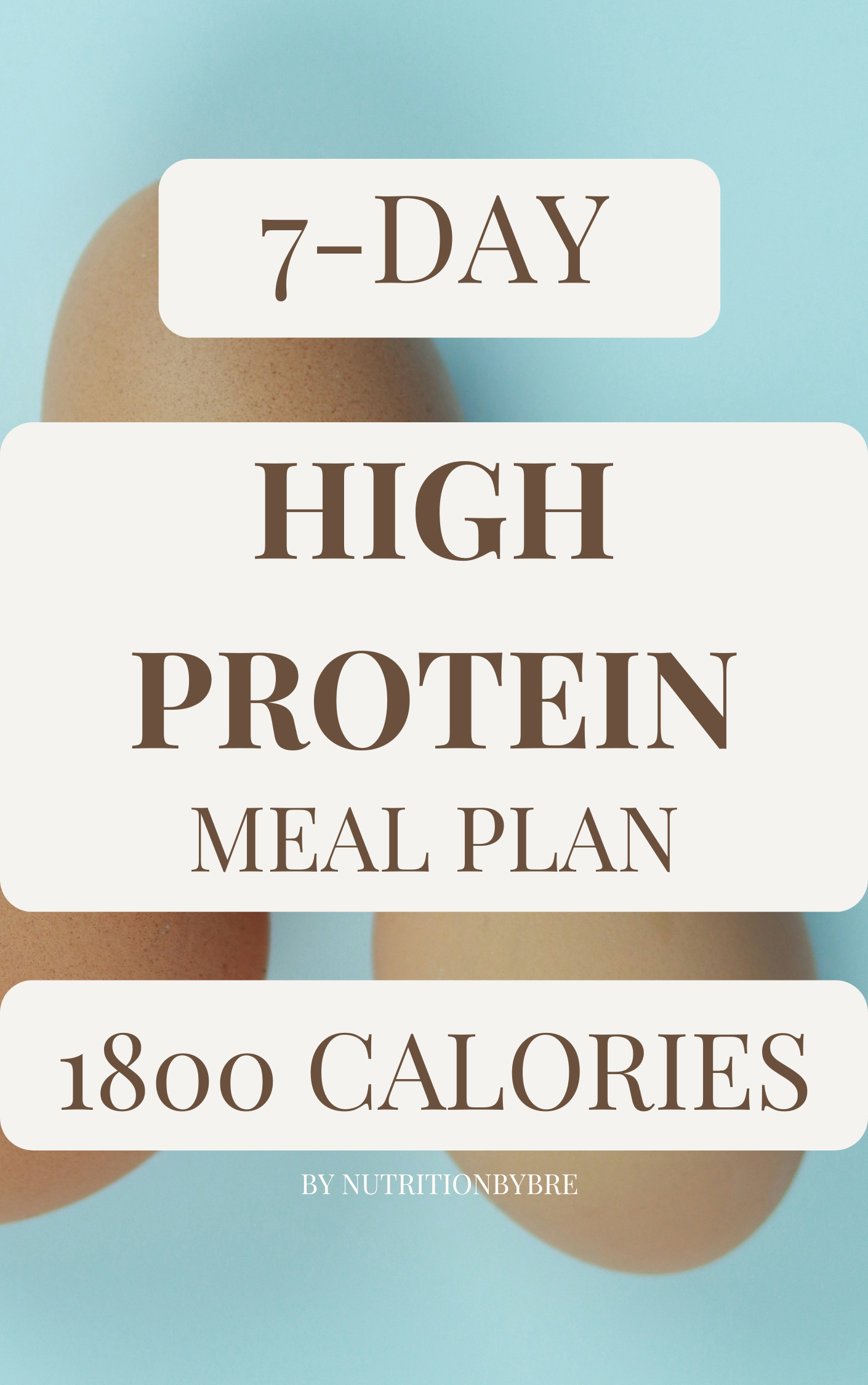 7-Day High-Protein Anti-Inflammatory Meal Plan (1800 Calories)