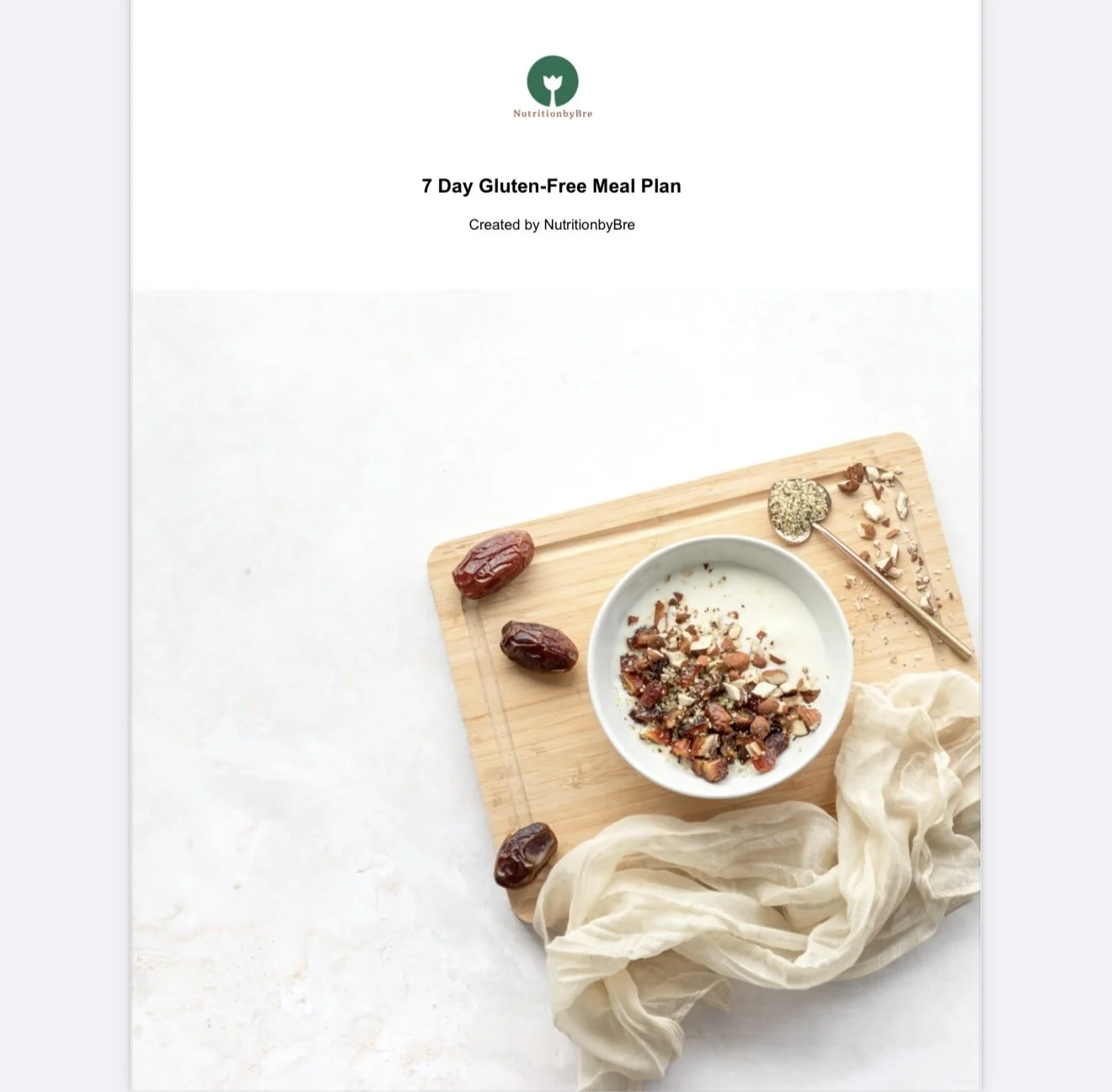 7-Day Gluten-Free Meal Plan