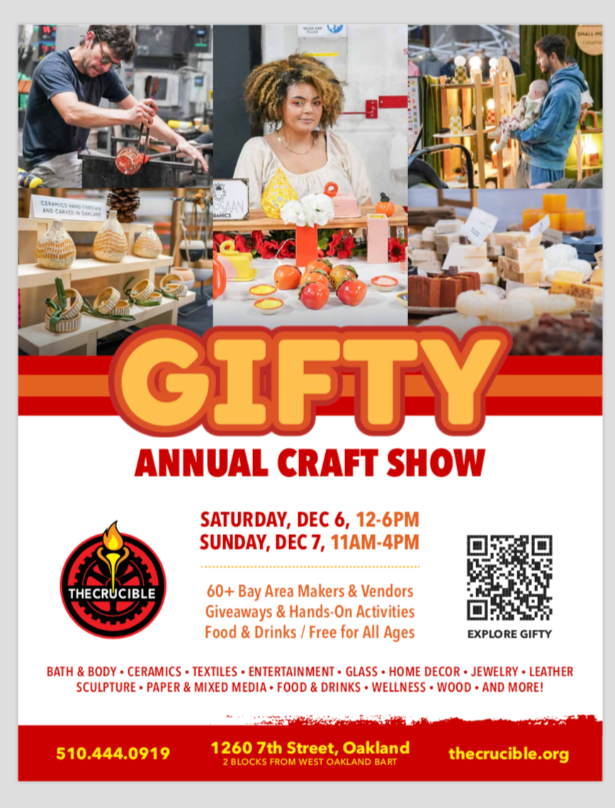 The Crucible GIFTY Annual Craft Show