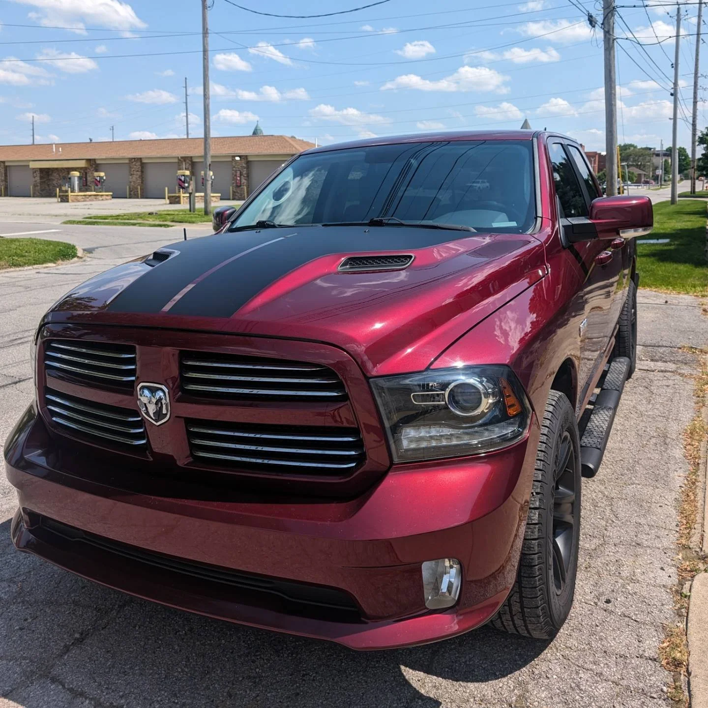 Dodge Ram 1500 OEM Hood decal replacement. Like new!