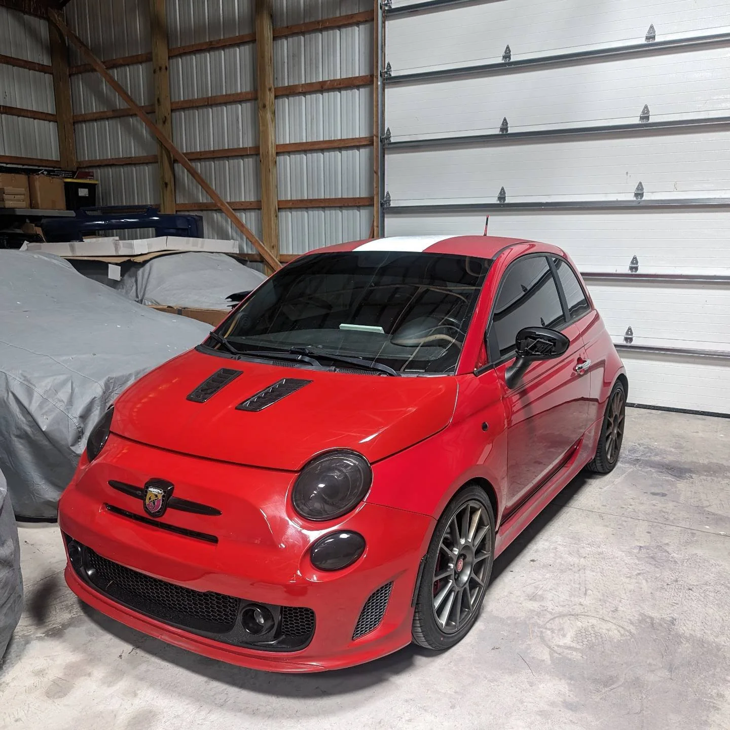 Fiat 500 Abarth Anniversary Edition 1 of 18

Lights Wrapped in Luxe Auto Concepts dark smoke