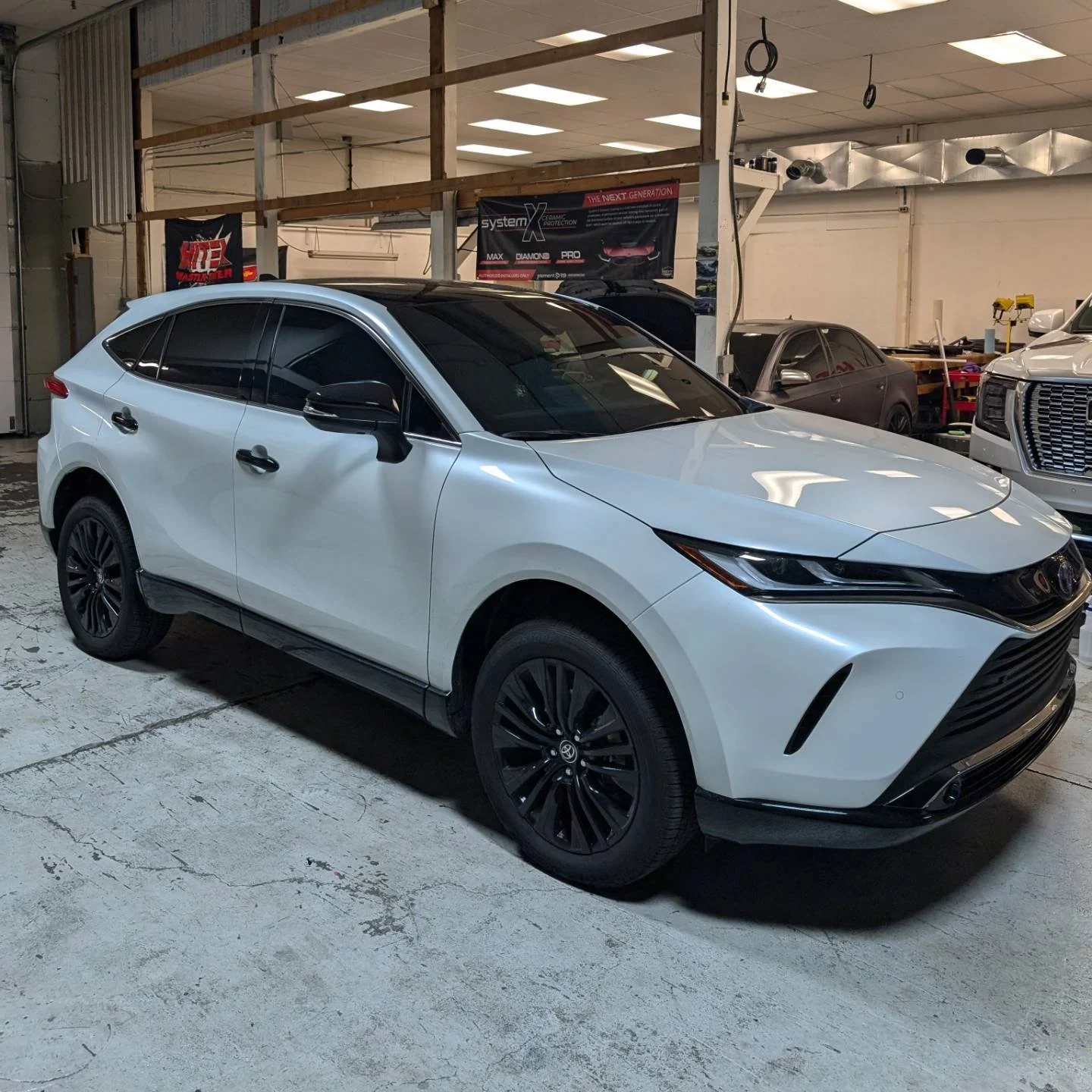 2024 Toyota Venza 

Came in for full ceramic window tint to keep cool during these hot summer days and to protect the interior!

Hitek Ceramic IR 15% rear
Hitek Ceramic IR 35% fronts
Hitek Ceramic IR 70% Windshield with a big 5% sunstrip