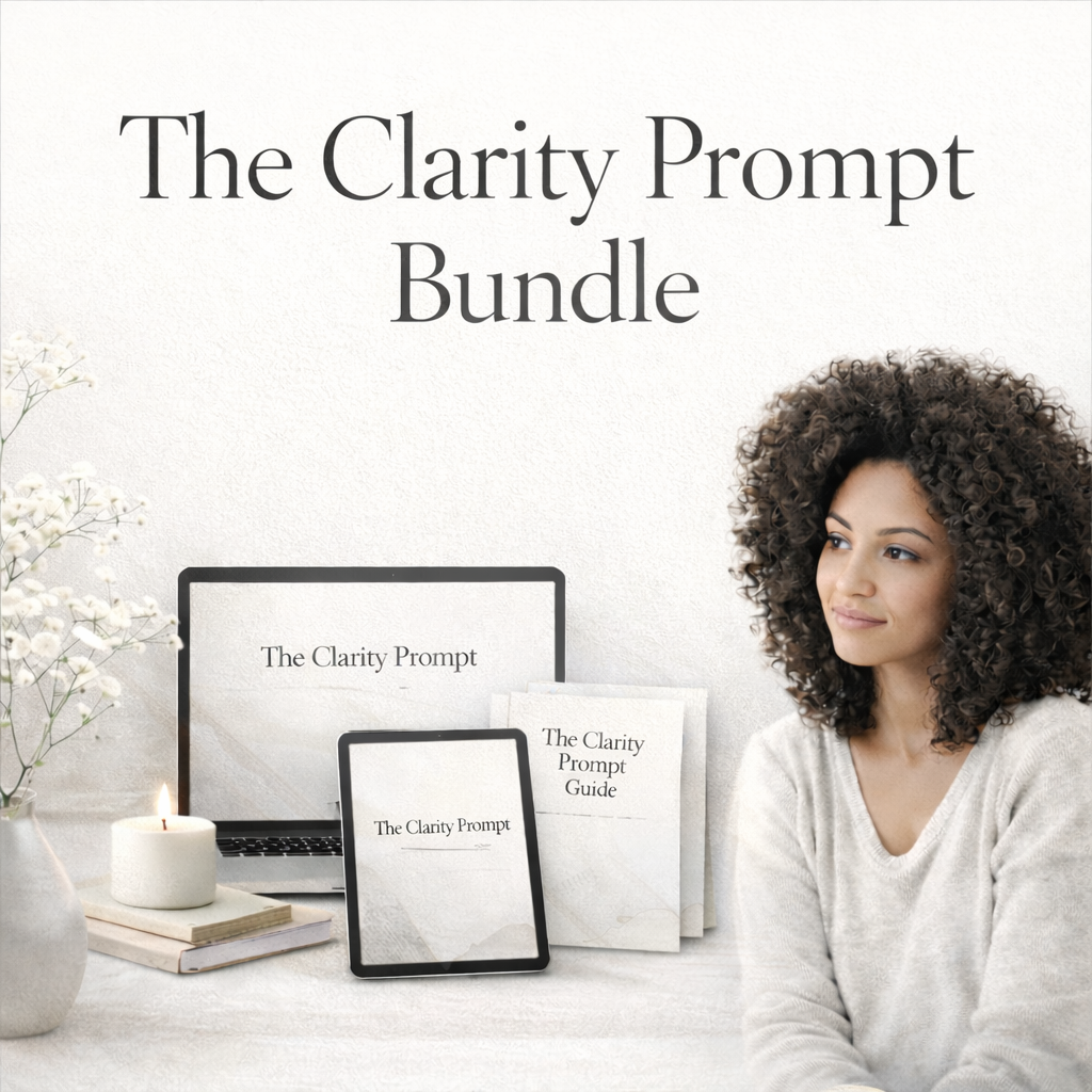 The Clarity Prompt Bundle (includes the Clarity Prompt Reflection Journal)