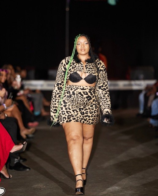Cheetah 2pc Matching Set (Plus)