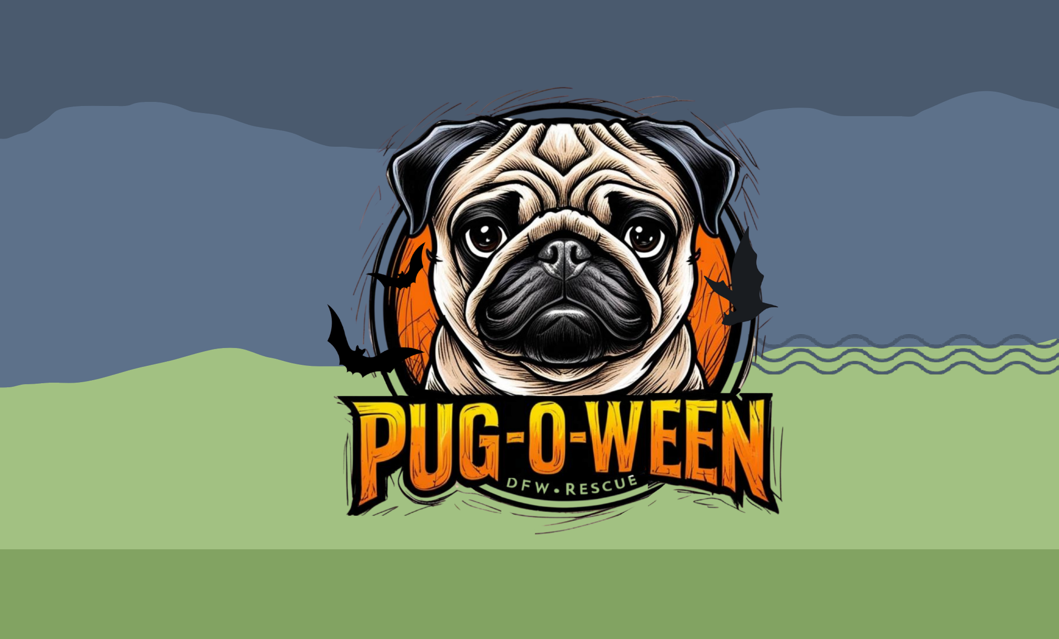 29th Annual Pug-O-Ween Kickoff Party