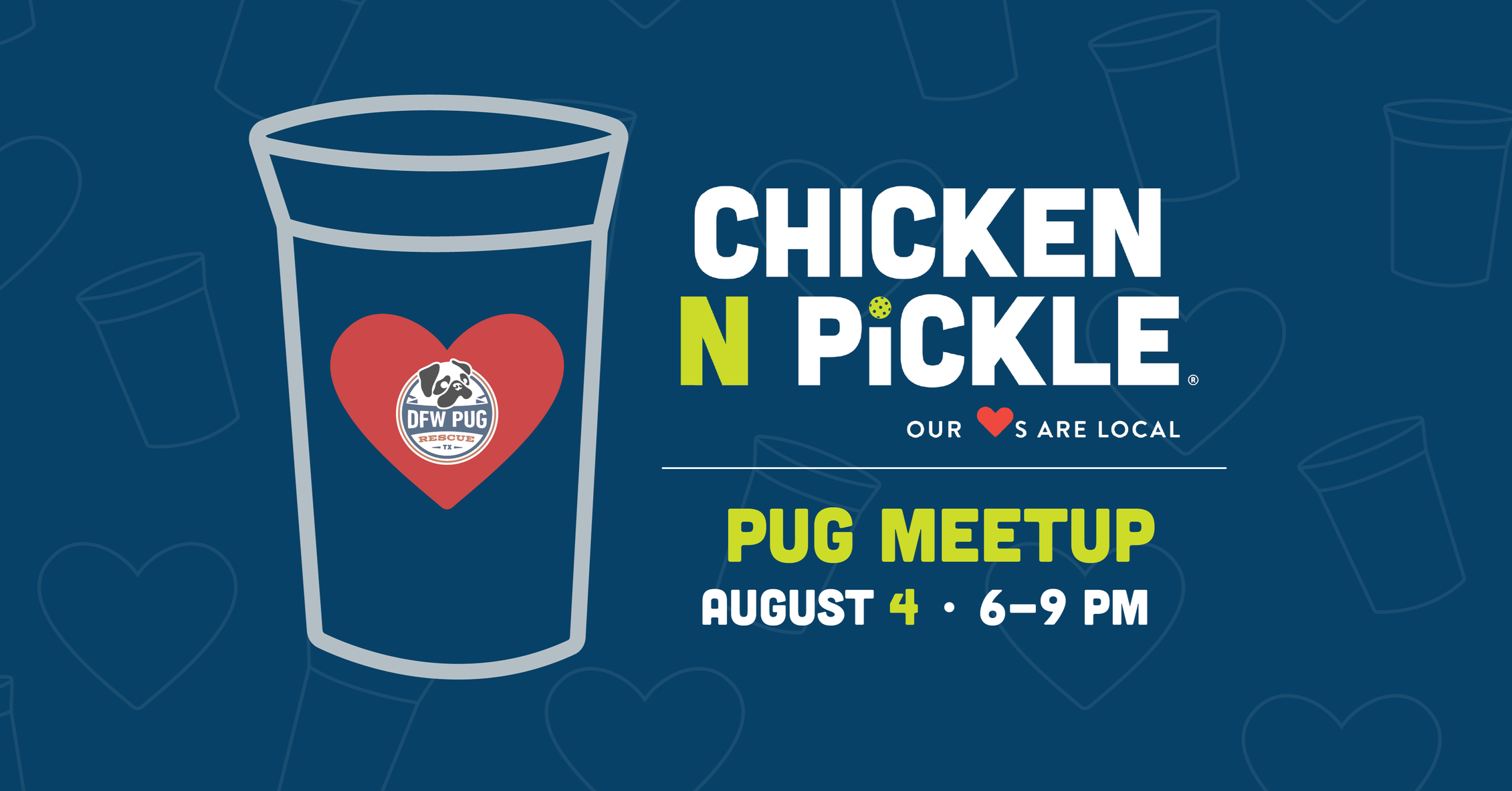 Chicken N Pickle Pug Meet Up