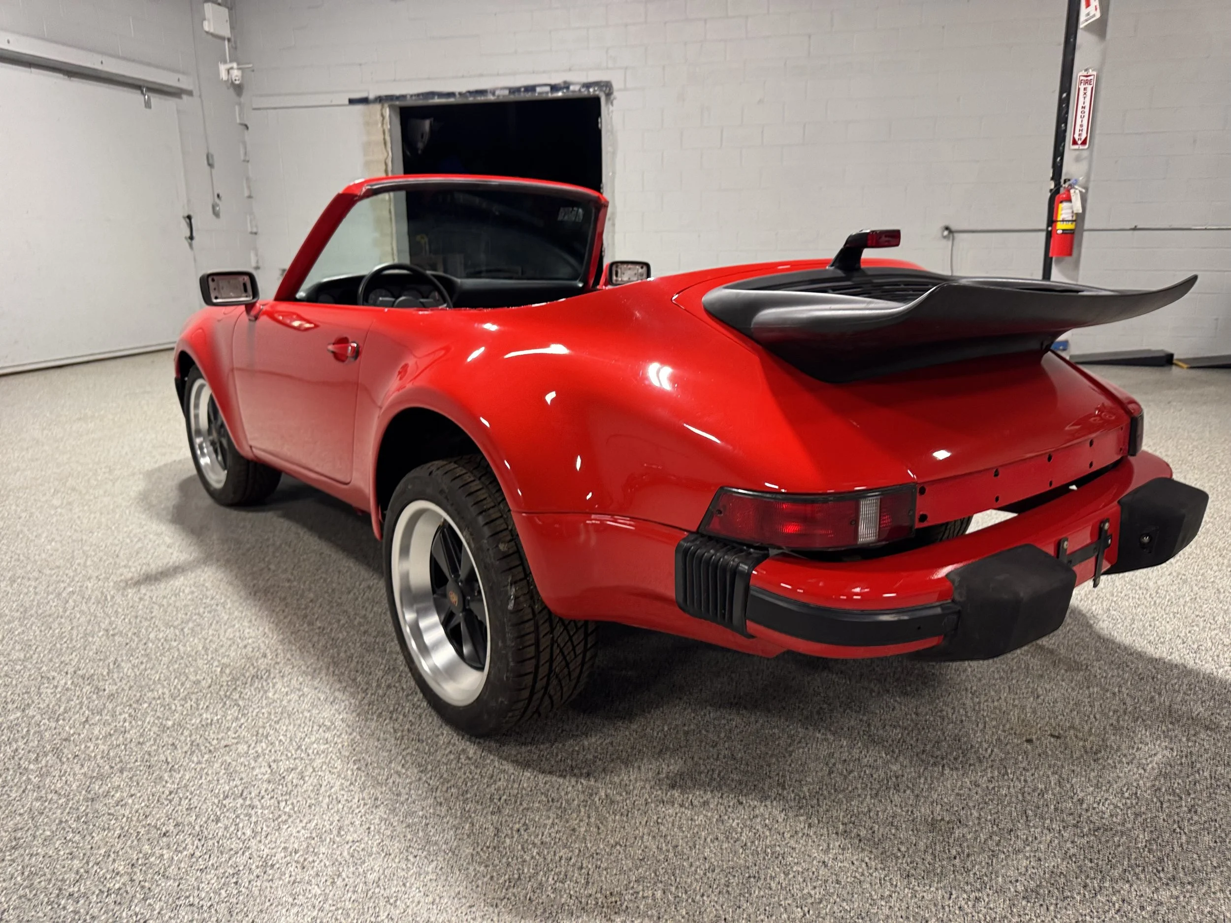 1971 Porsche 911 Cab Project Rear Left.jpeg