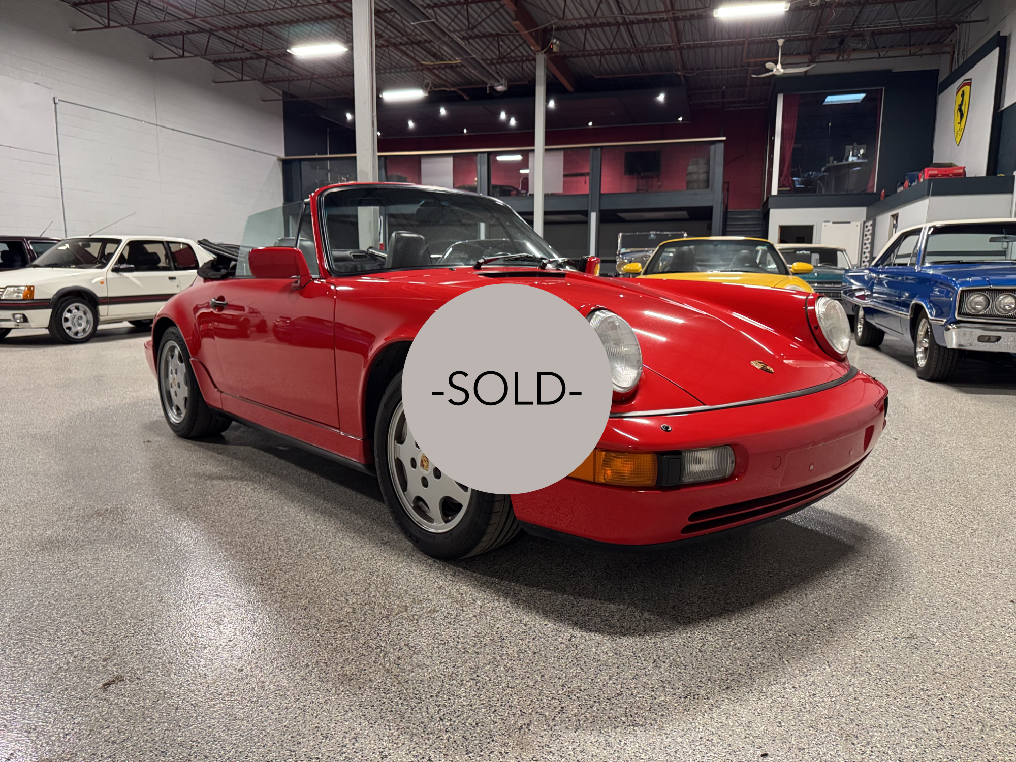 1990 Porsche 964 Cabriolet