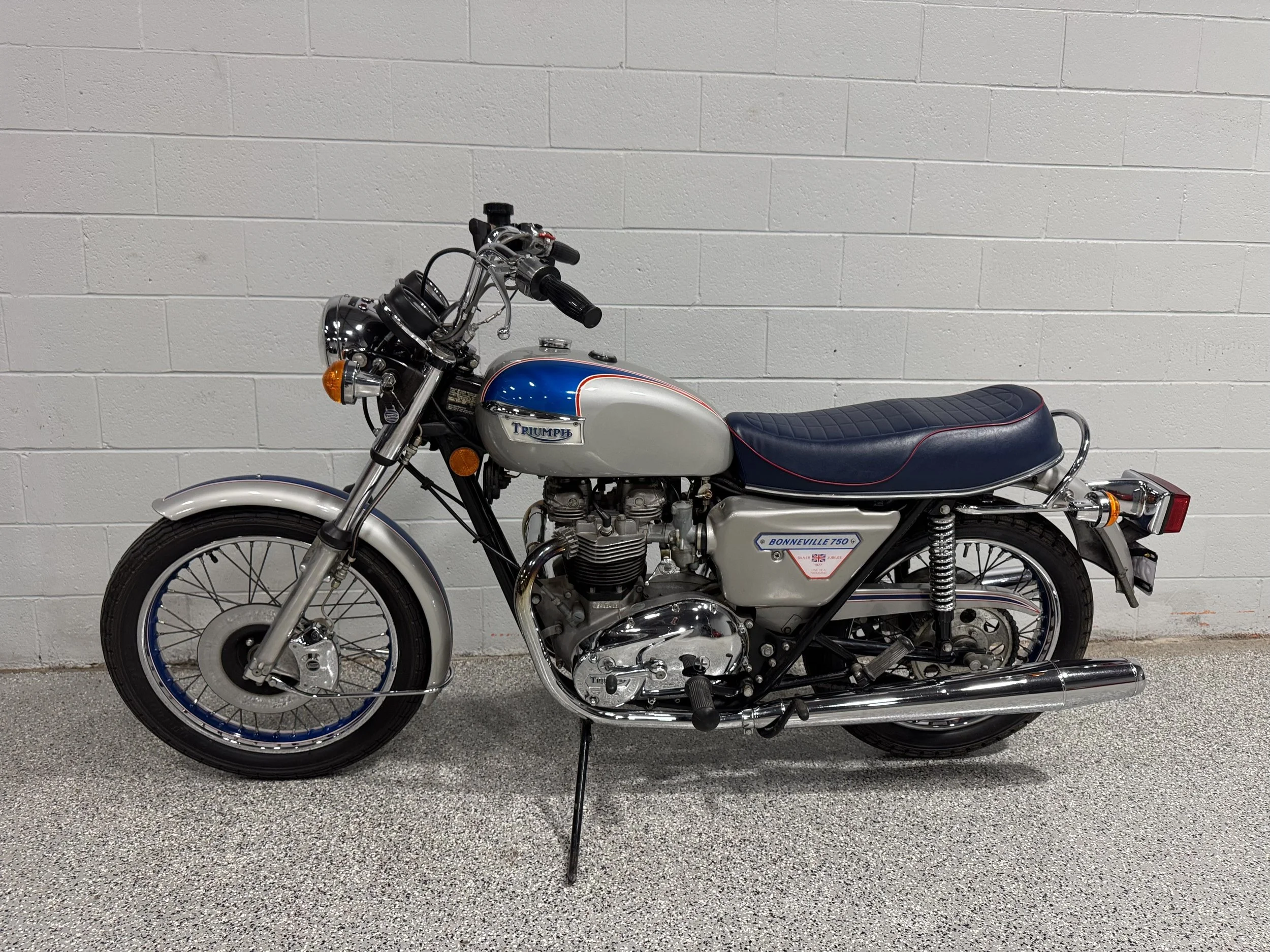 1978 Triumph Bonneville Silver Jubilee