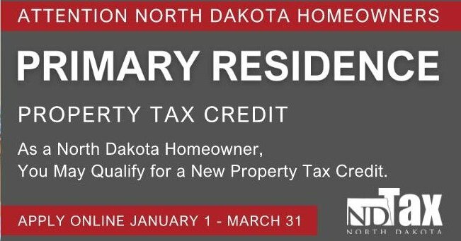 ND Residents! About a month remains to apply for the ND Primary Residence Property Tax Credit! 💸 #YourDreamsDelivered #fargomoorhead #NorthDakota #northdakotalife #taxes #taxes2024 https://www.tax.nd.gov/prc