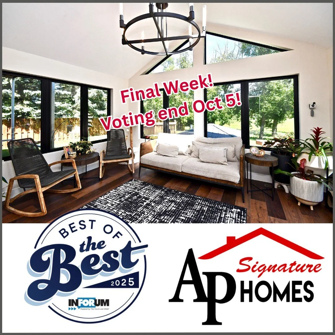 🚨ONE WEEK LEFT! 🚨 Voting ends Oct 5. Please take a moment to vote for us for Best Remodeler in the FM area. It would mean so much to our small, family business!

ps. Even though you must enter your email to vote, you won't receive any emails from a