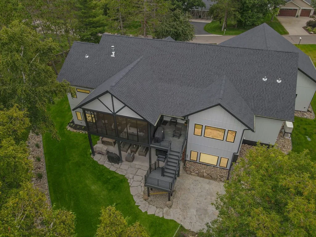 exterior of lake home near Big Detroit Lake