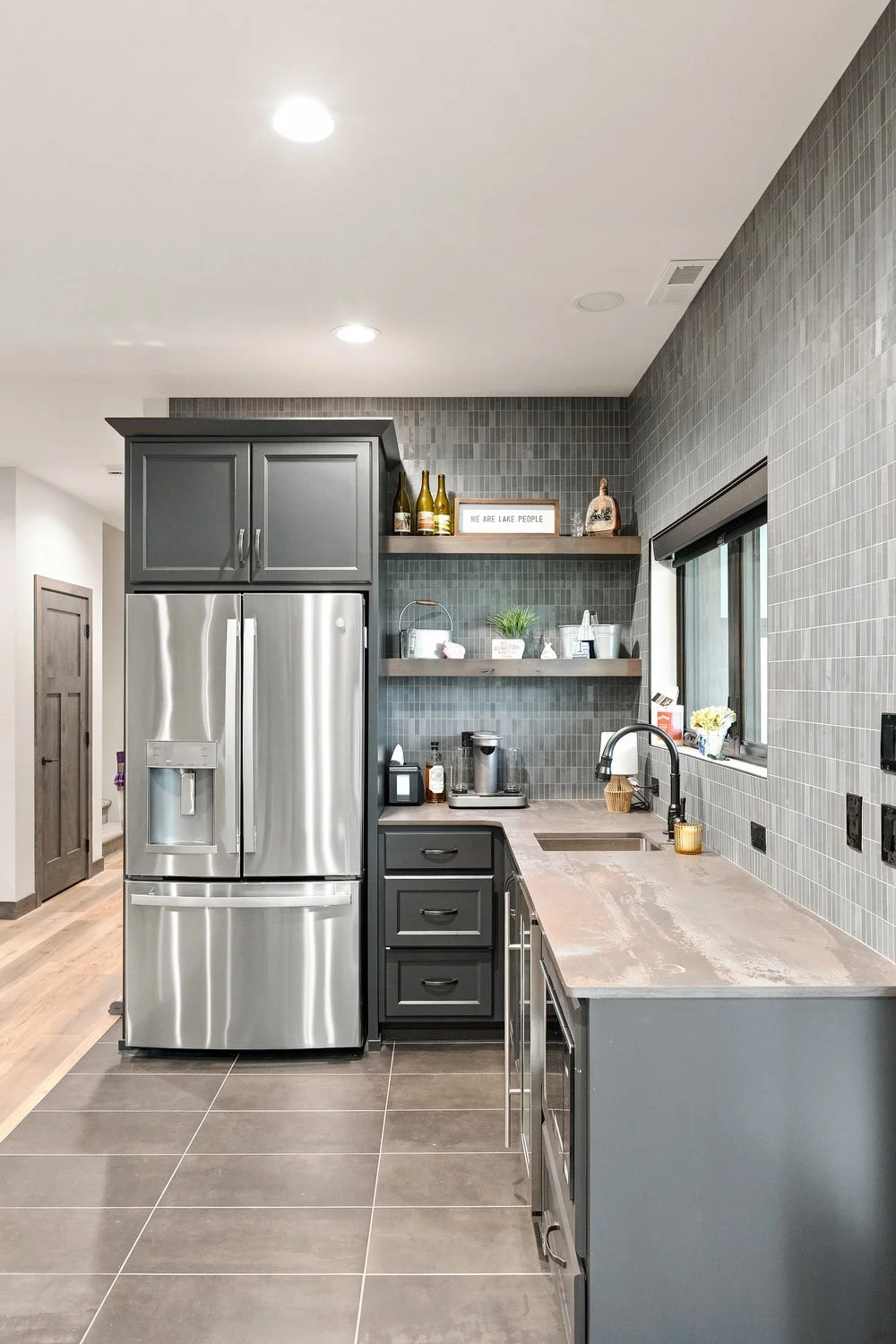 kitchen of lake home near Big Detroit Lake