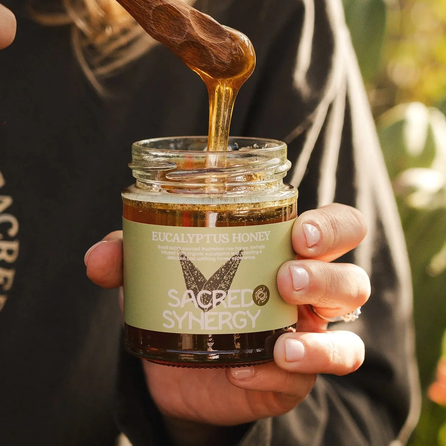 Eucalyptus Infused Raw Honey